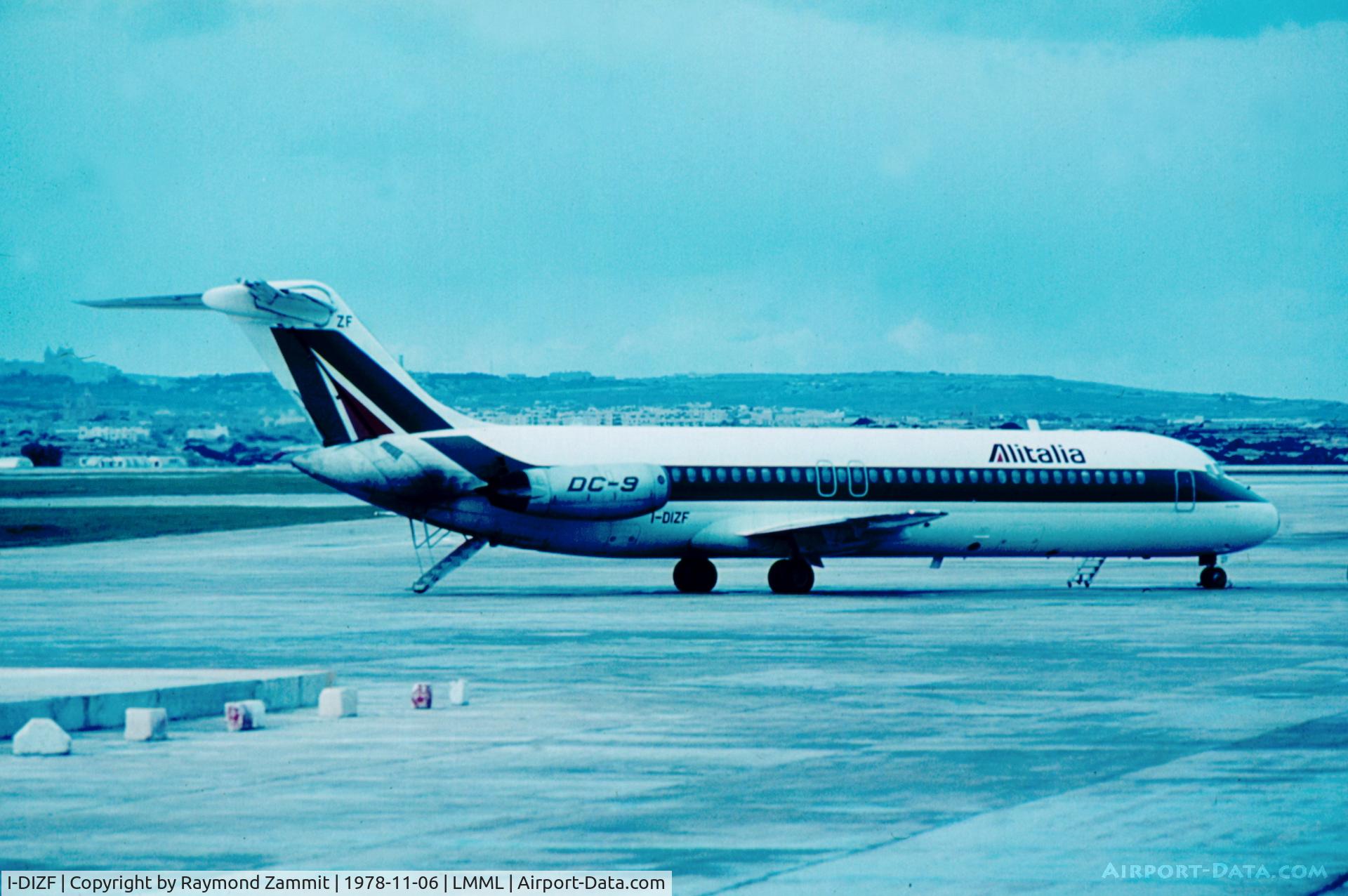 I-DIZF, 1971 Douglas DC-9-32 C/N 47519, DC-9 I-DIZF Alitalia