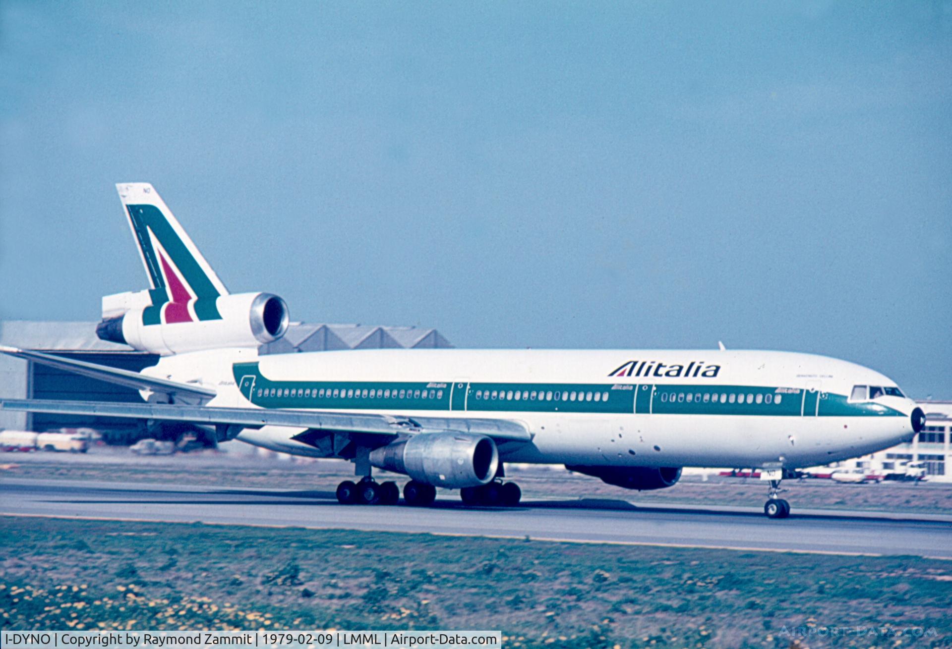 I-DYNO, 1973 Douglas DC-10-30 C/N 47864, DC10 I-DYNO Alitalia