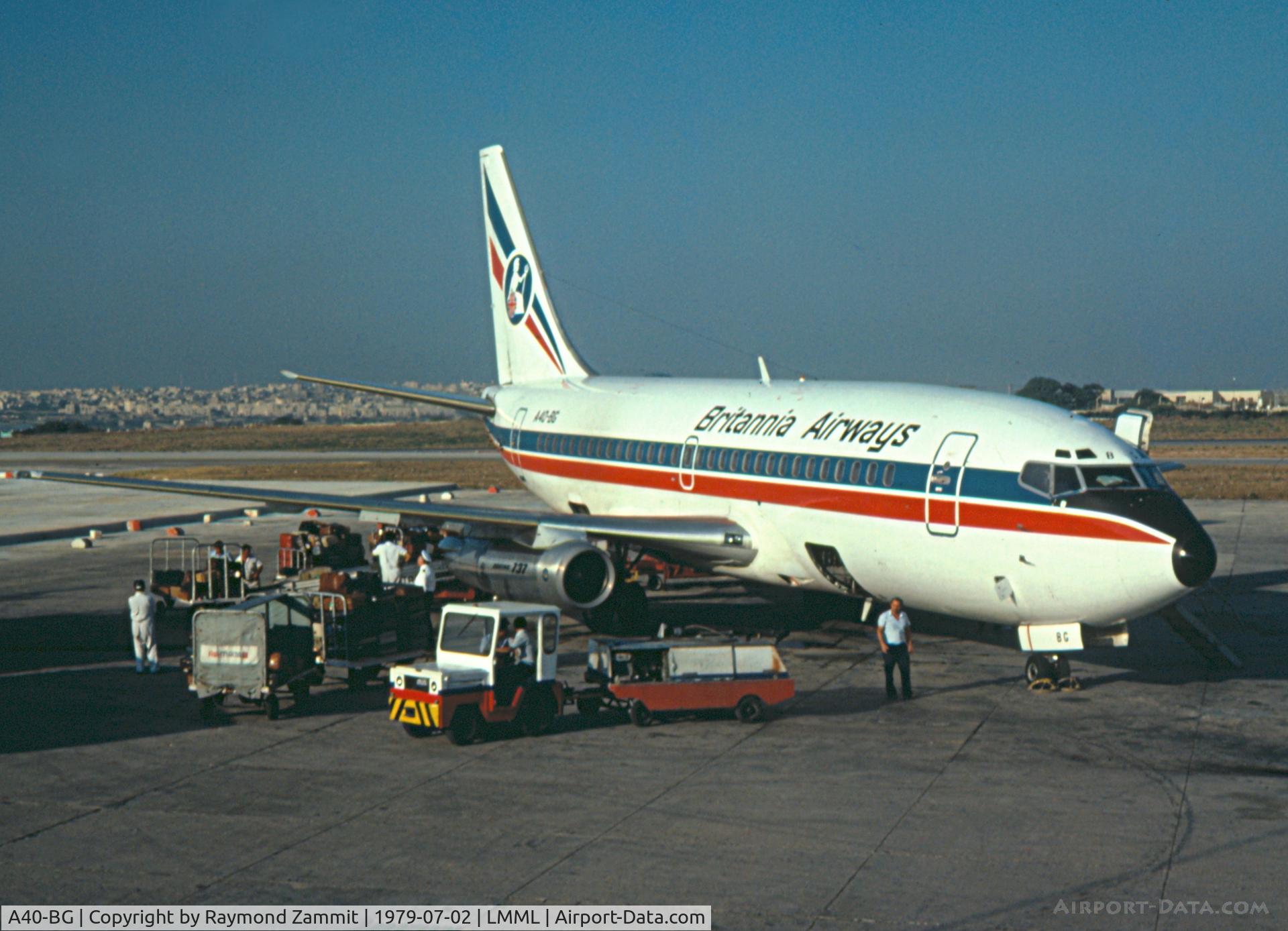 A40-BG, 2009 Boeing 737-8FZ C/N 29664, B737-800 A40-BG Britannia Airways leased from Oman Air