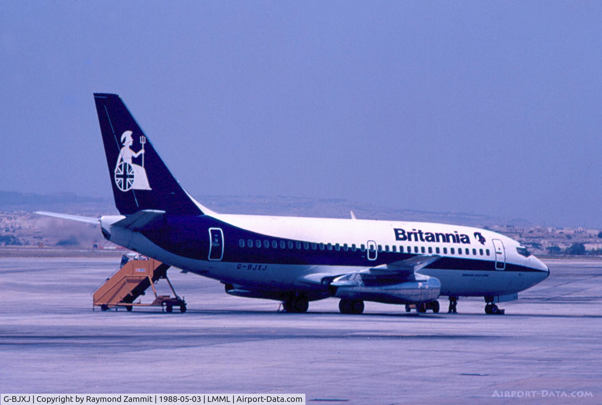 G-BJXJ, 1982 Boeing 737-219 C/N 22657, B737-200 G-BJXJ Britannia Airways