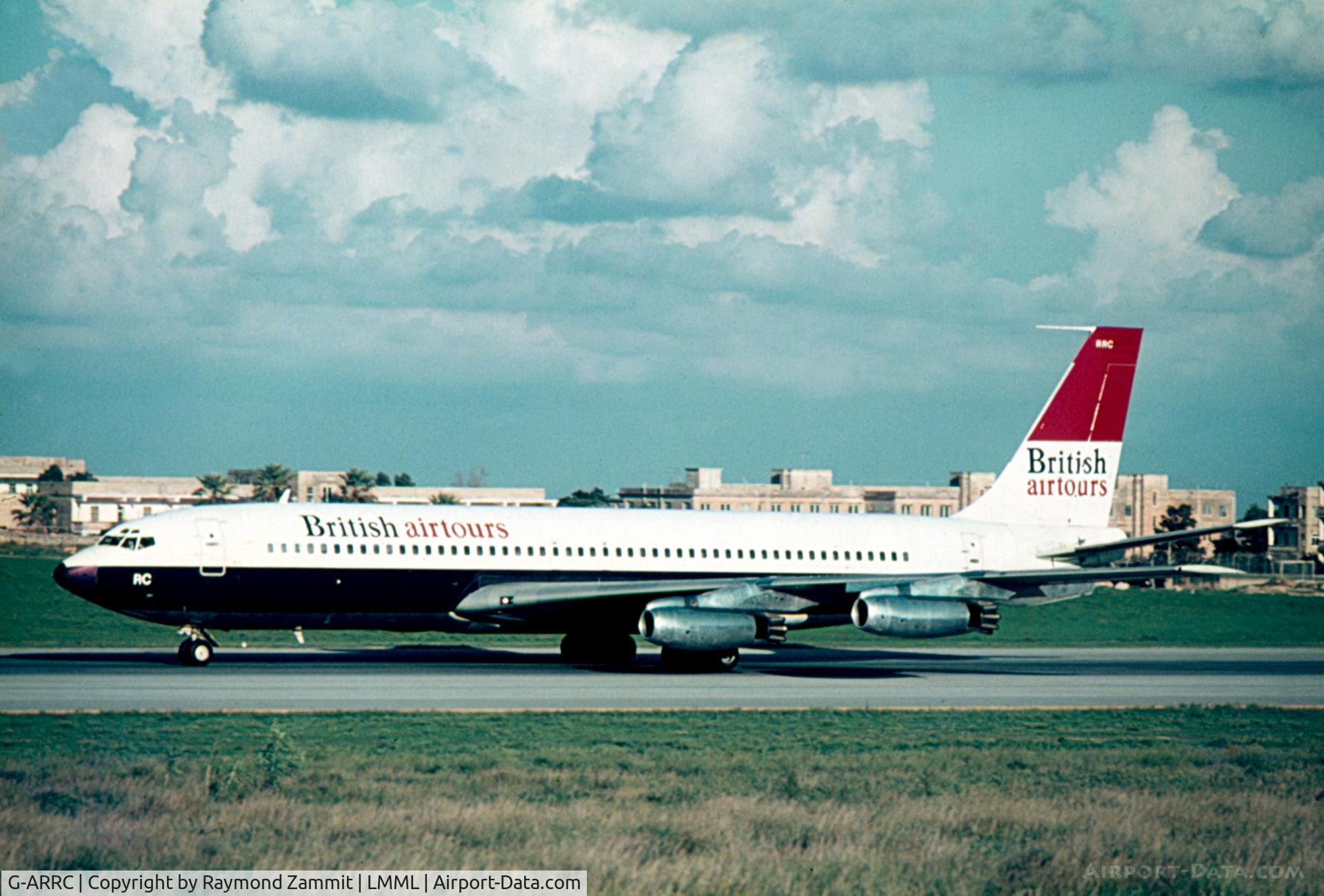 G-ARRC, 1963 Boeing 707-436 C/N 18413, B707 G-ARRC British Airtours