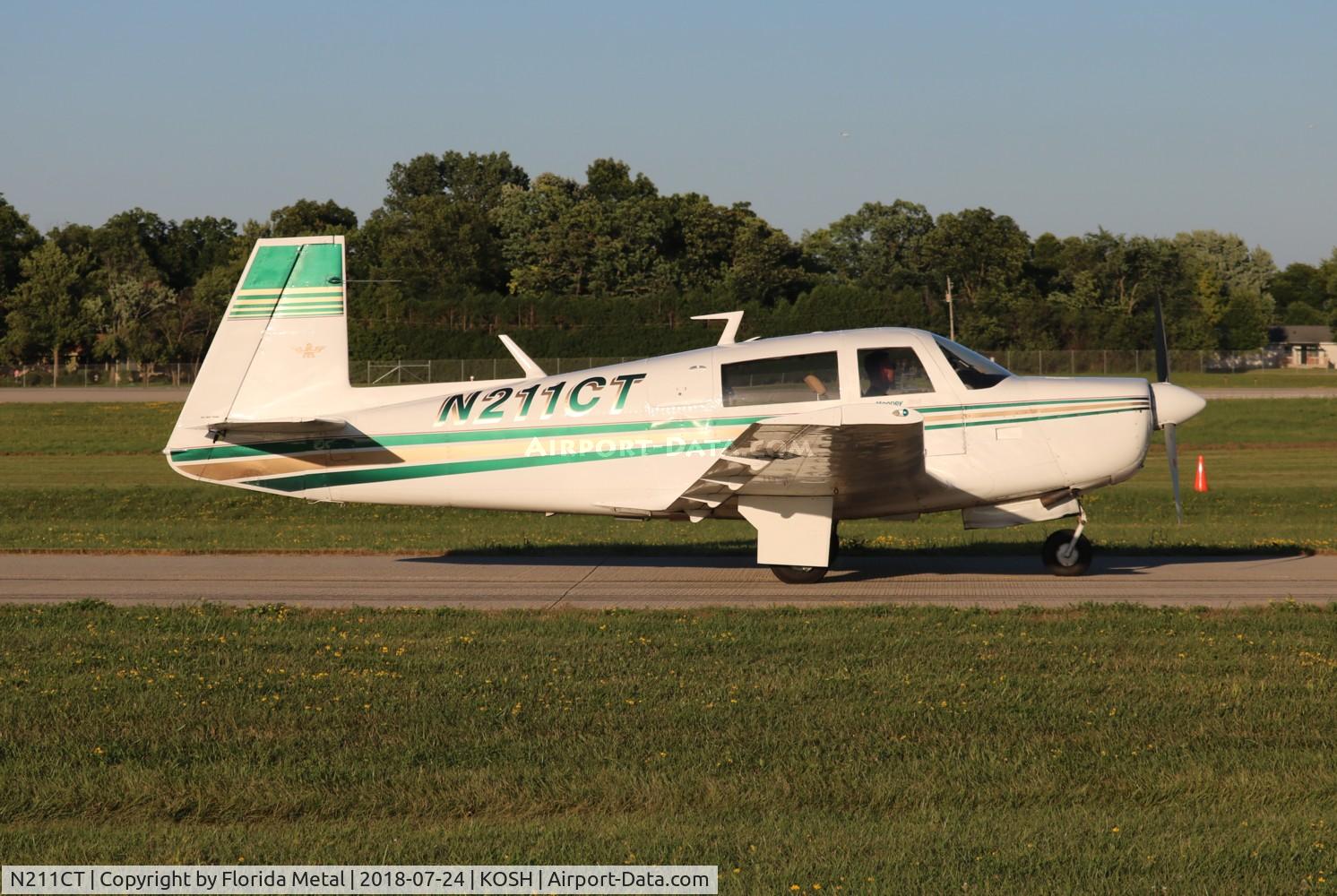 N211CT, 1966 Mooney M20F Executive C/N 670083, OSH 2018