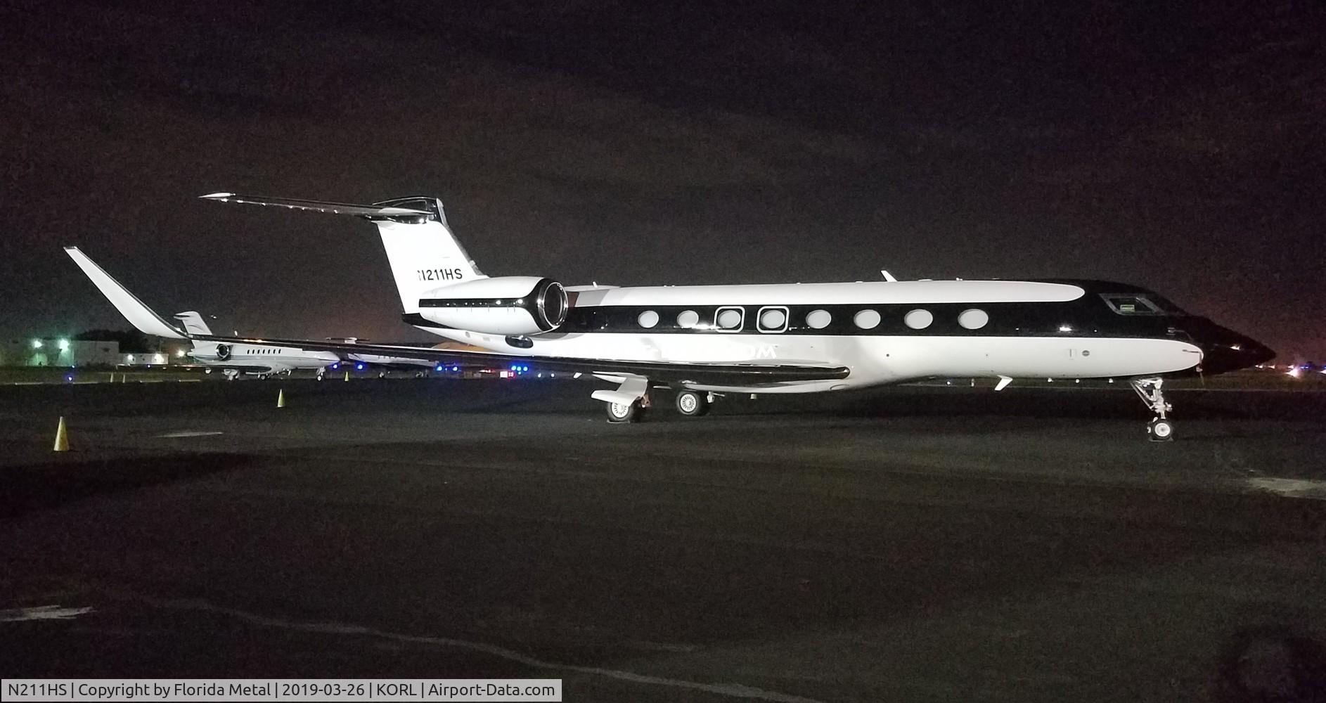 N211HS, 2010 Gulfstream Aerospace G650 (G-VI) C/N 6003, ORL 2019