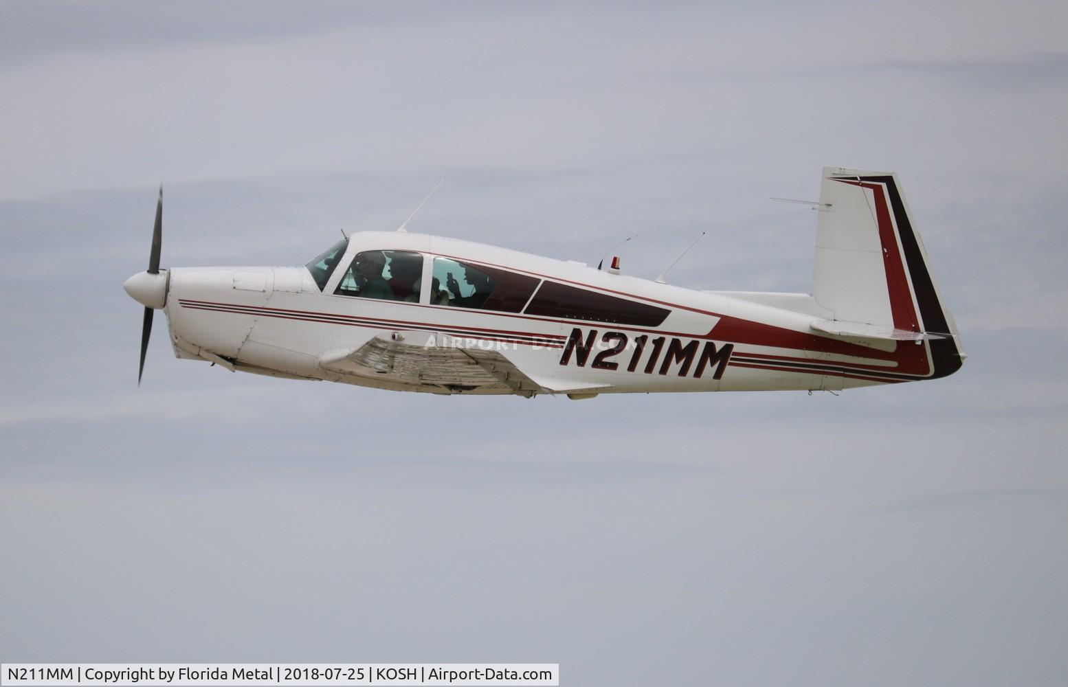 N211MM, 1961 Mooney M20C Ranger C/N 1951, OSH 2018