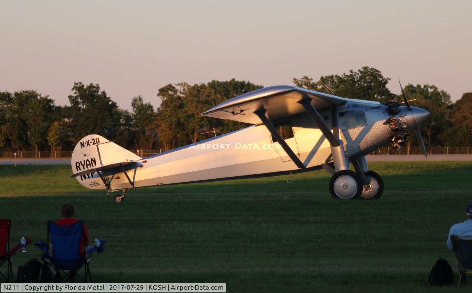 N211, 1990 Ryan NYP Replica C/N 2, OSH 2017