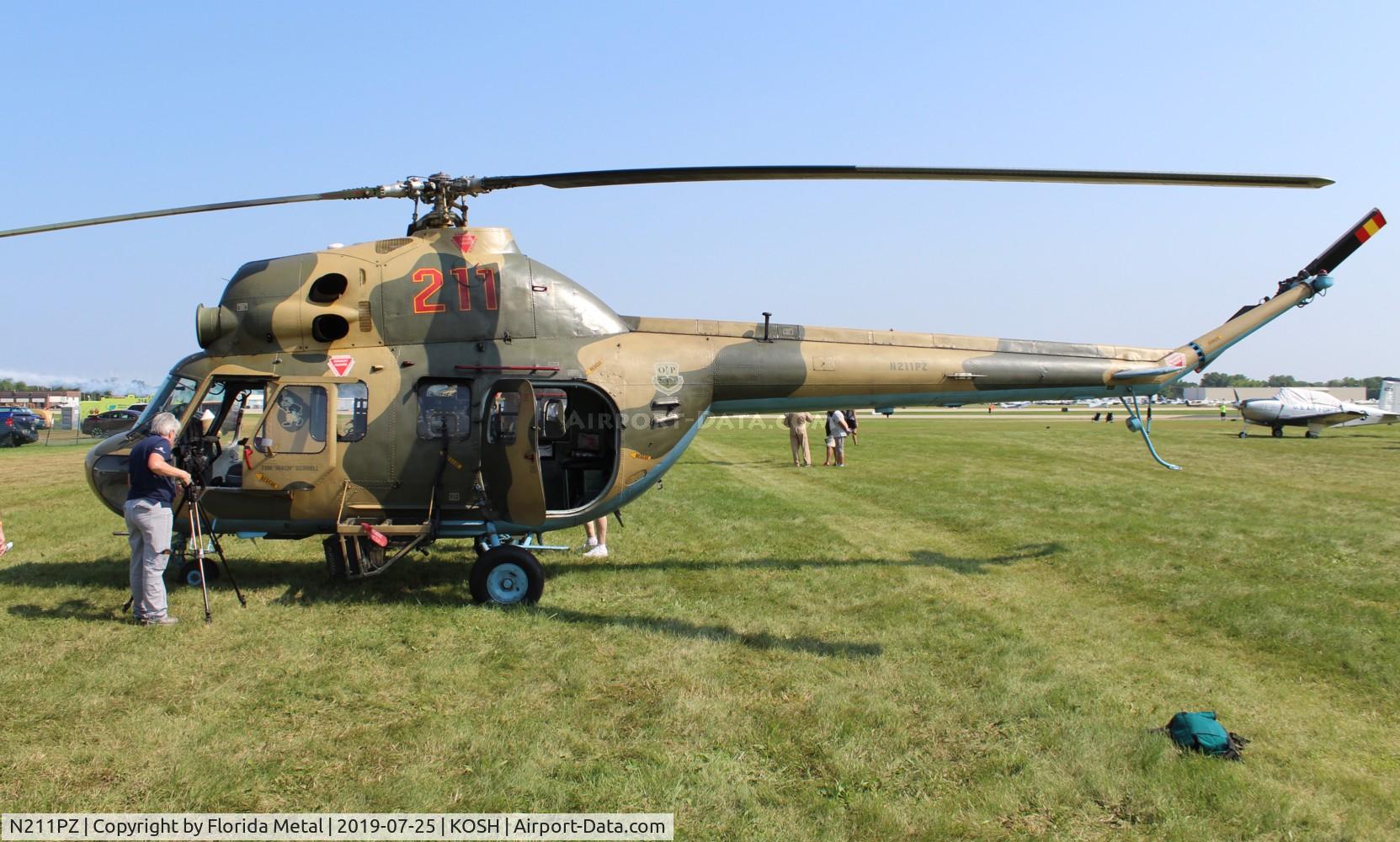 N211PZ, Mil Mi-2 Hoplite C/N 515021126, OSH 2019