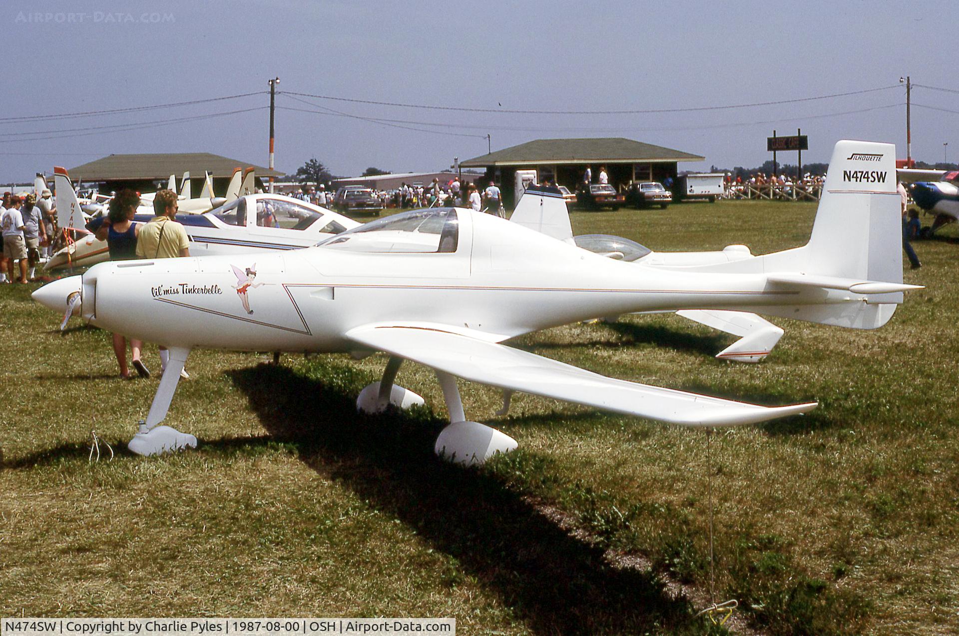 N474SW, Wilker Sidney J SILHOUETTE C/N 230, Lil Miss Tinkerbelle