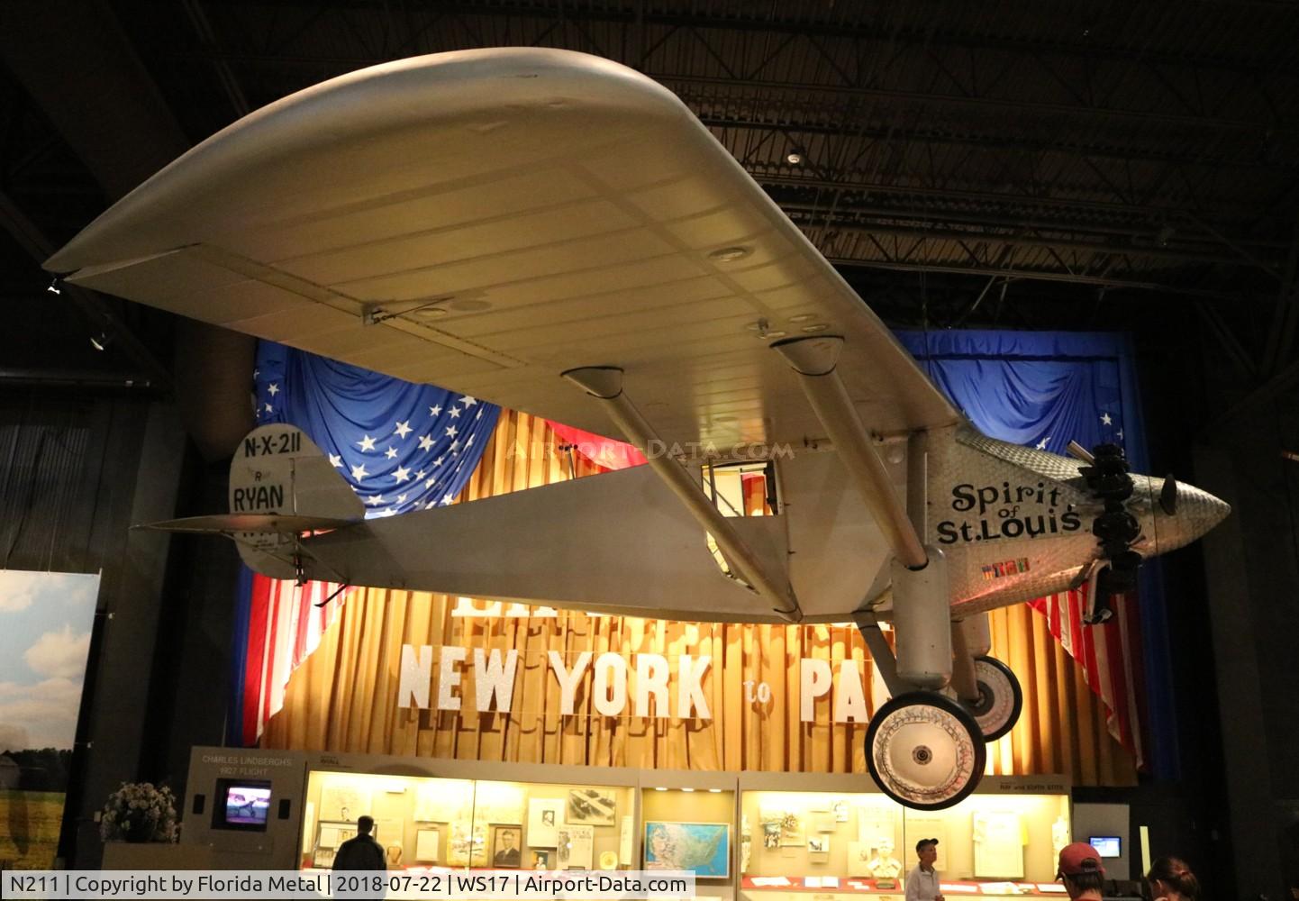 N211, 1956 Ryan NYP Replica C/N B-153, EAA Museum