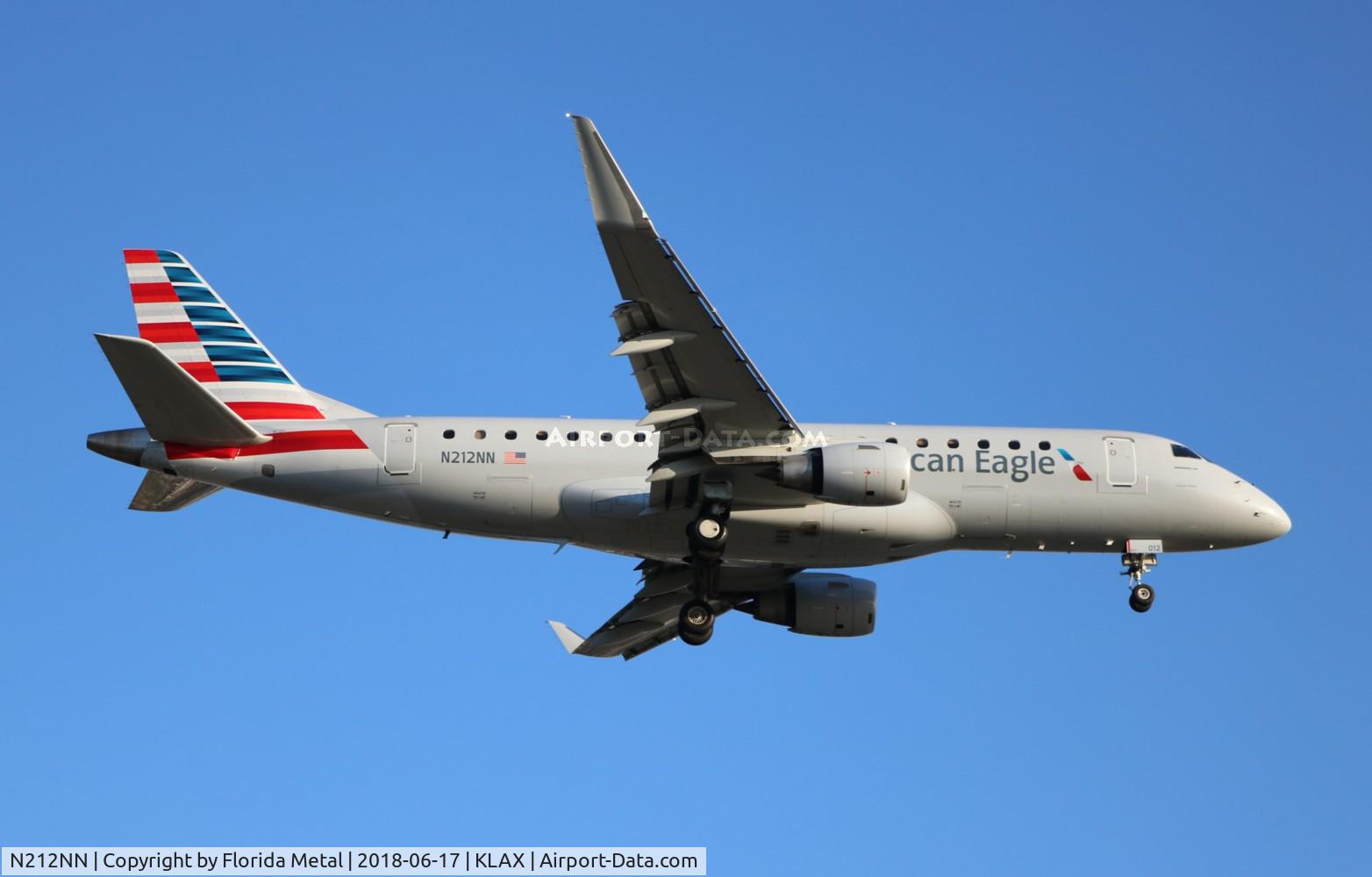 N212NN, 2015 Embraer 175LR (ERJ-170-200LR) C/N 17000504, LAX 2018