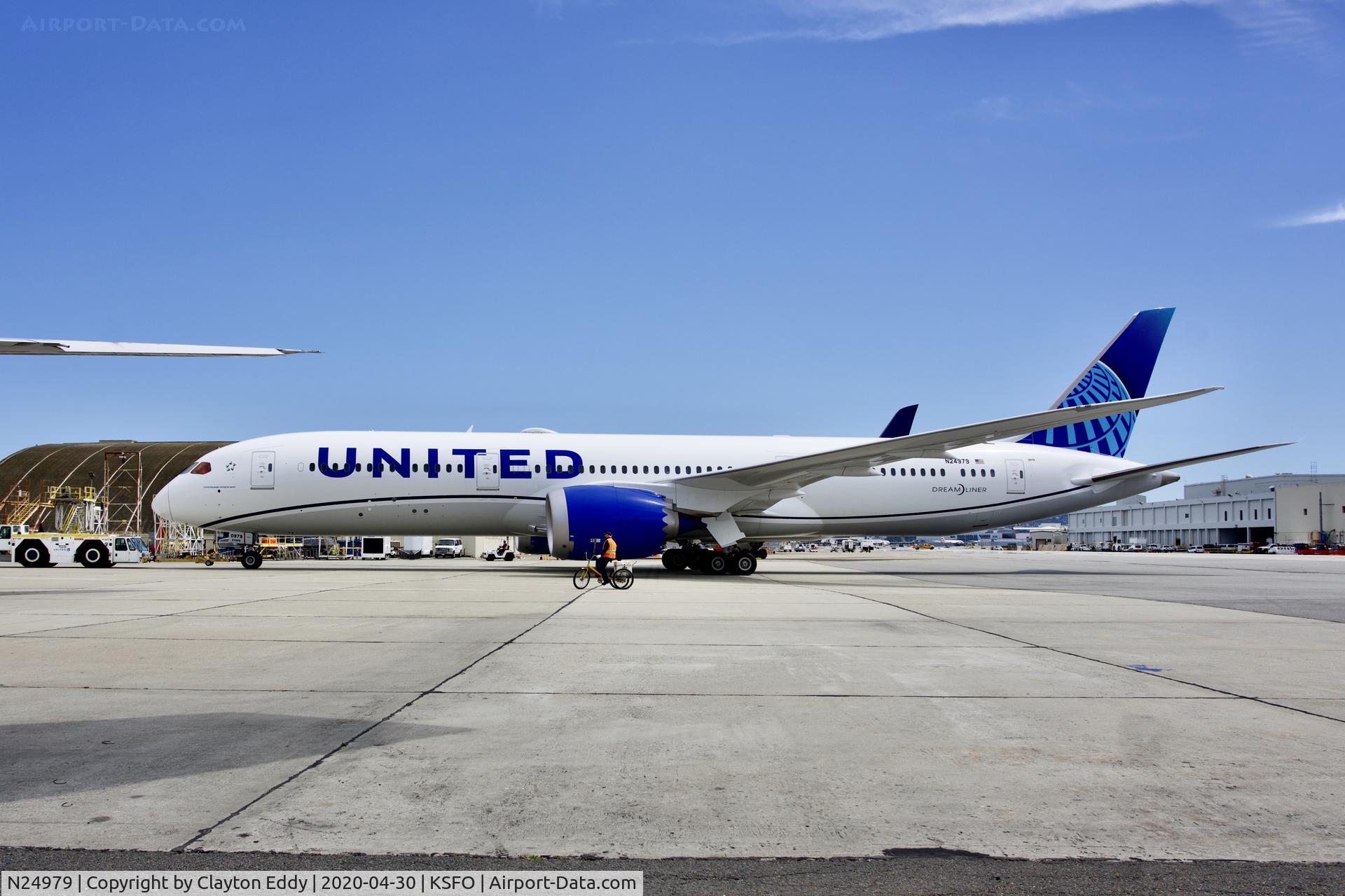 N24979, 2020 Boeing 787-9 Dreamliner C/N 55141, SFO 2020.