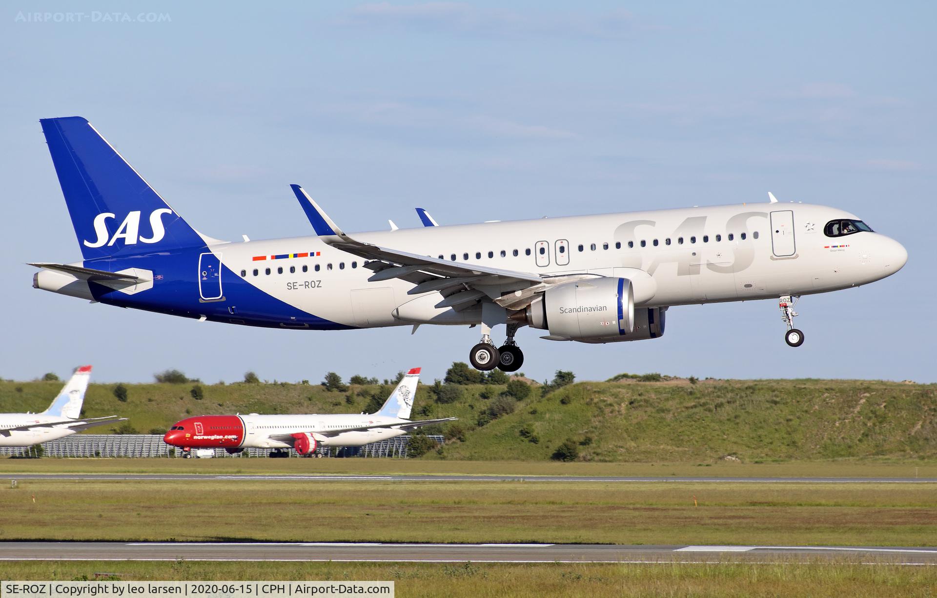 SE-ROZ, 2020 Airbus A320-251N C/N 9323, Copenhagen 15.6.2020 L/D R-22R