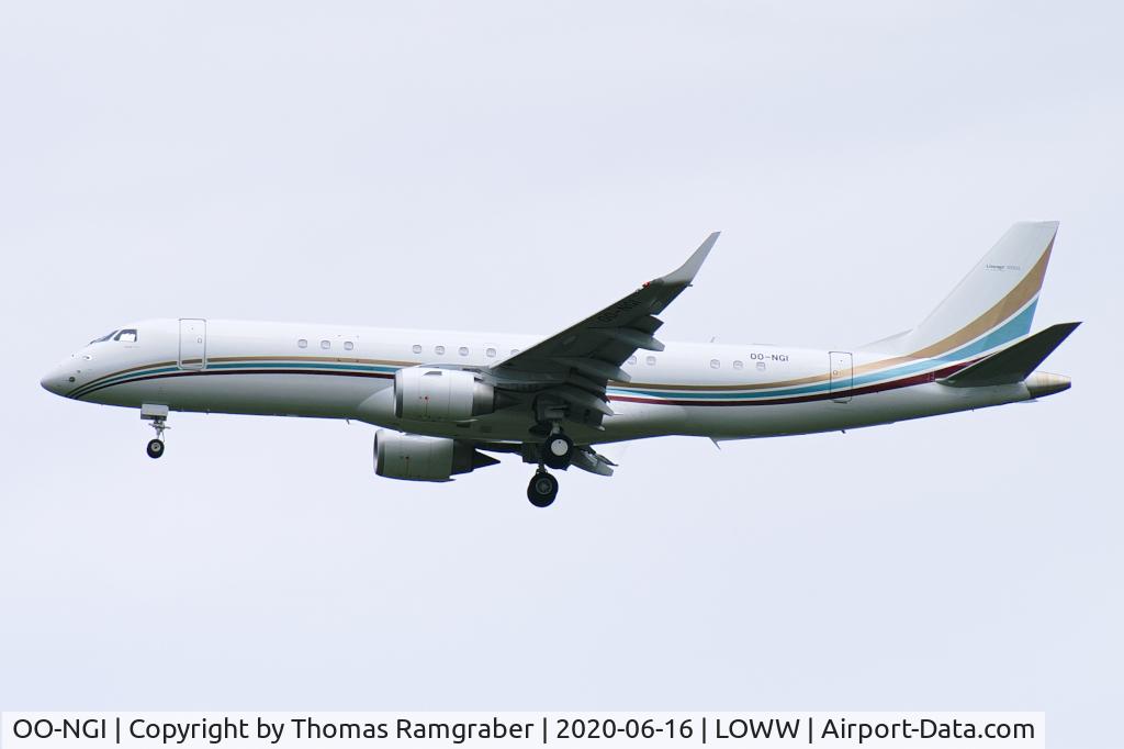 OO-NGI, 2013 Embraer ERJ-190-100ECJ Lineage 1000 C/N 19000611, Flying Service Embraer 190 Lineage 1000