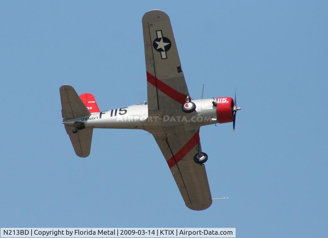 N213BD, 1941 Consolidated Vultee BT-13A C/N 2514, TICO 2009