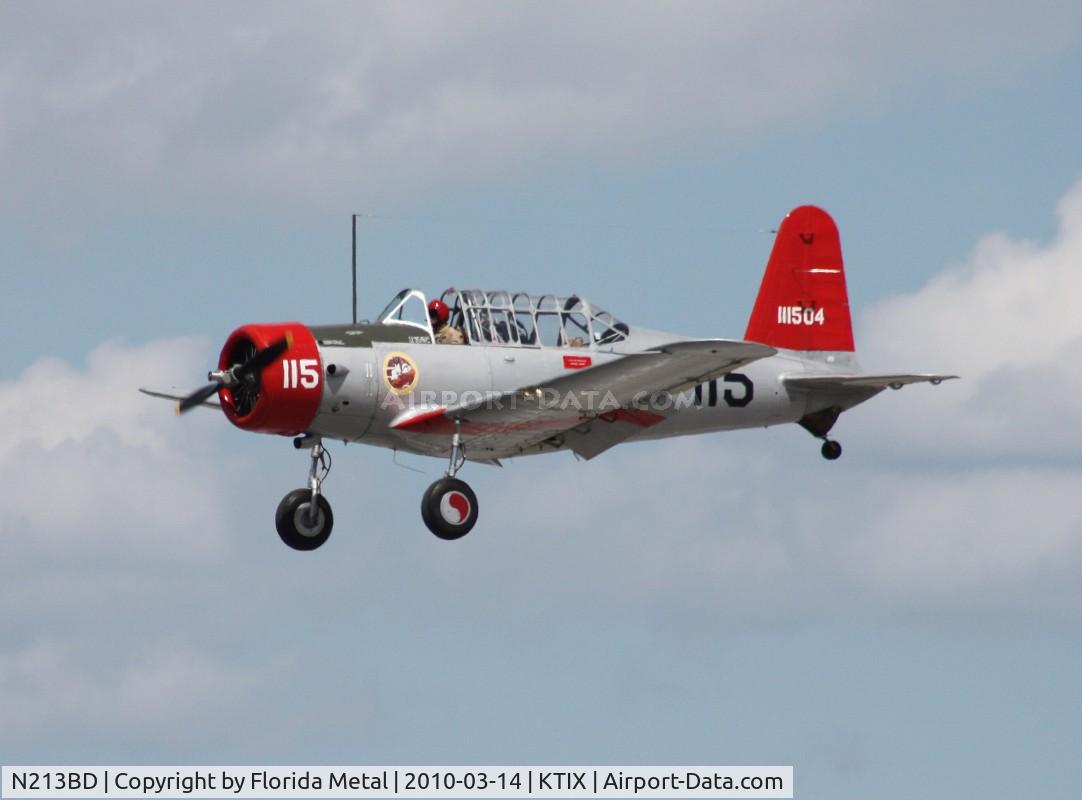 N213BD, 1941 Consolidated Vultee BT-13A C/N 2514, TICO 2010