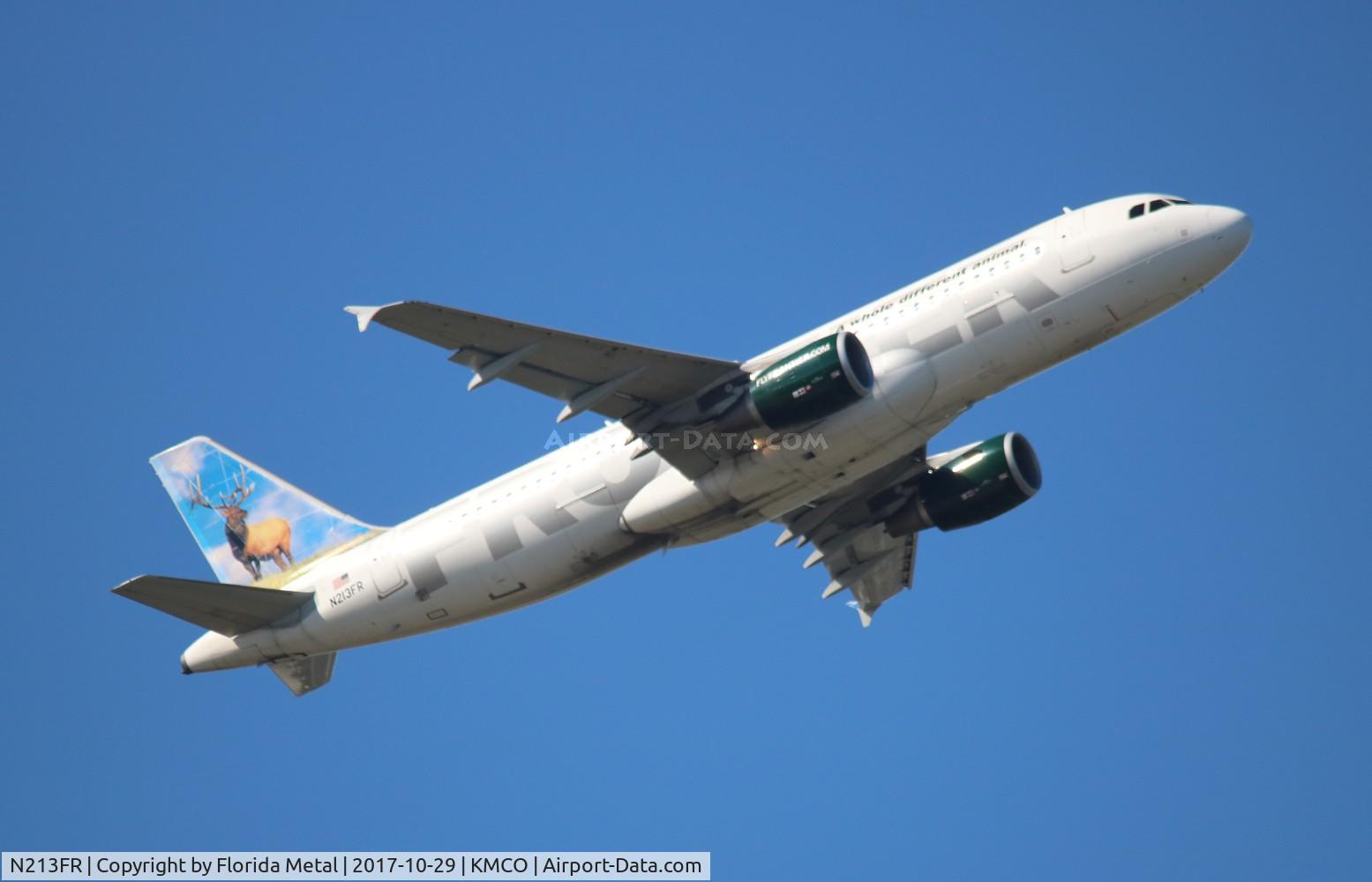 N213FR, 2011 Airbus A320-214 C/N 4704, MCO 2017
