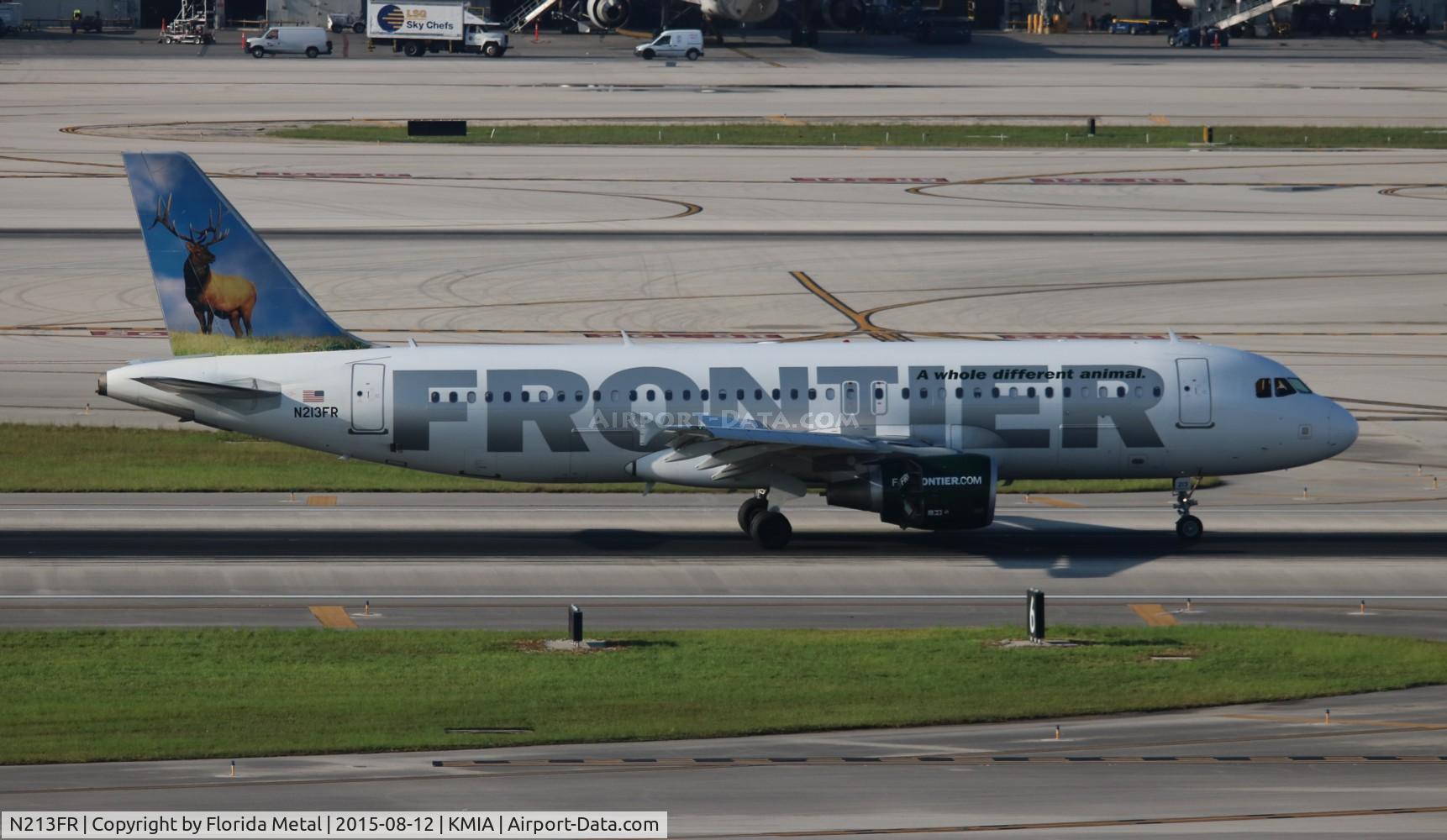 N213FR, 2011 Airbus A320-214 C/N 4704, MIA 2015