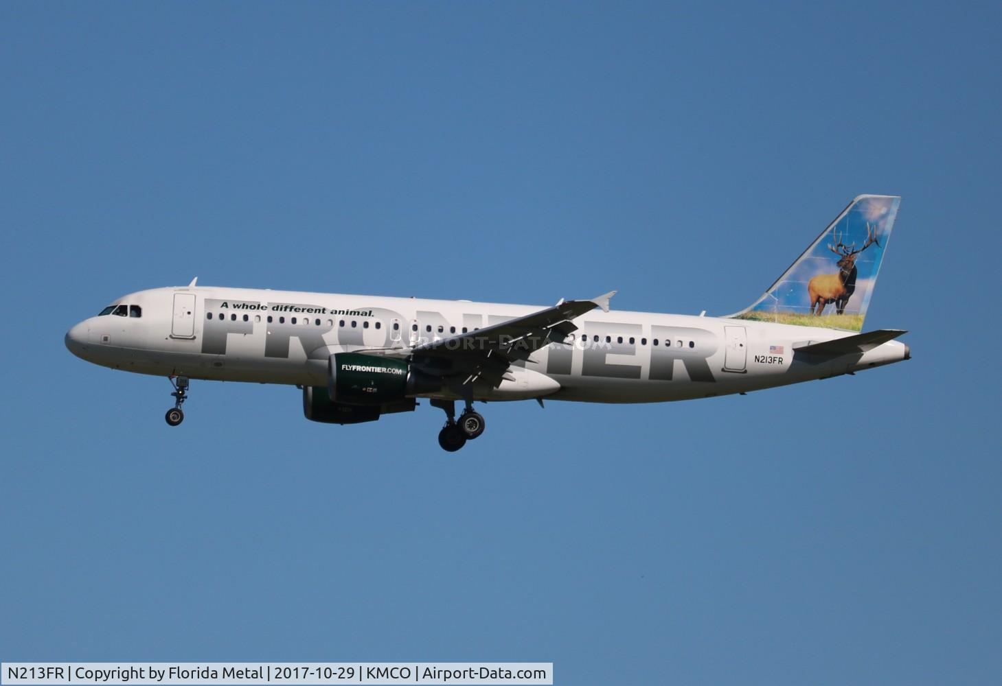 N213FR, 2011 Airbus A320-214 C/N 4704, MCO 2017