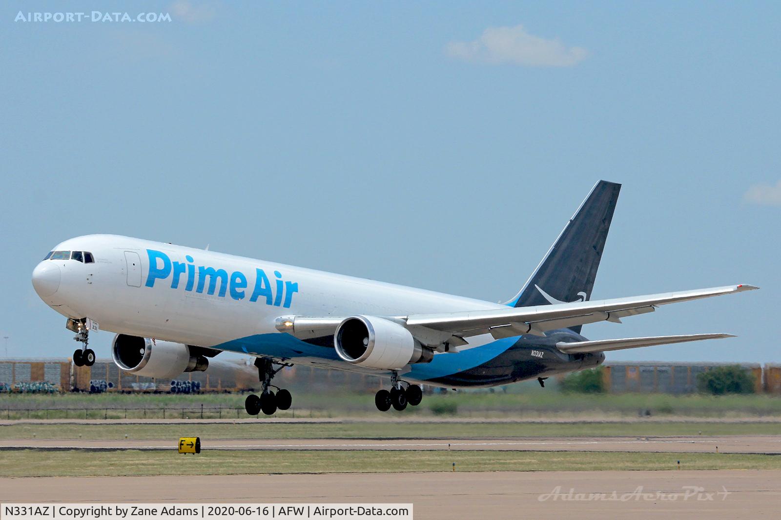 N331AZ, 1991 Boeing 767-319/ER C/N 24875, Prime Air departing Alliance Airport - Fort Wort, TX