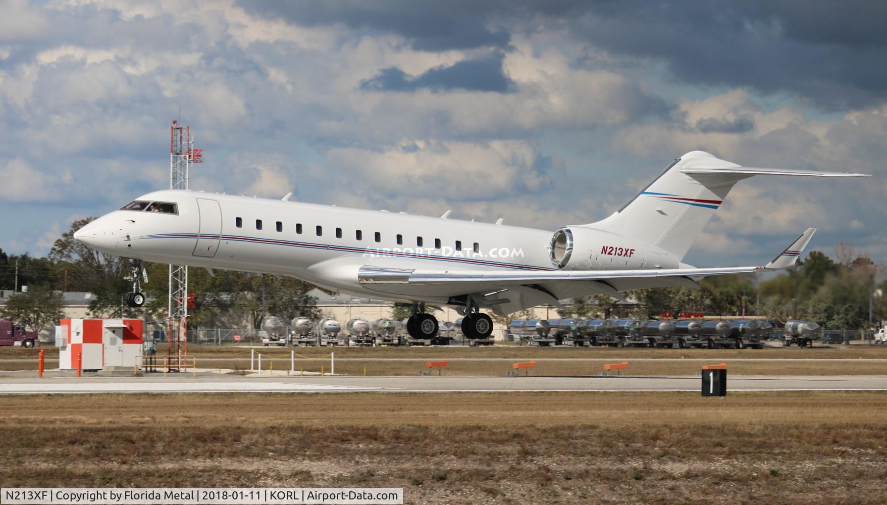N213XF, 2000 Bombardier BD-700-1A10 Global Express C/N 9073, ORL 2018