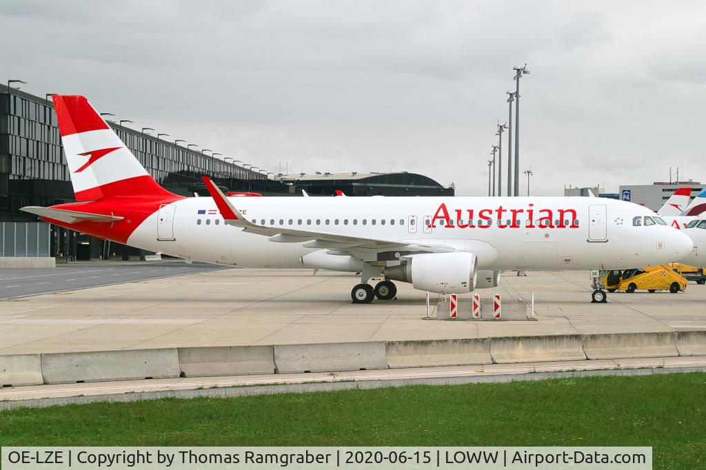 OE-LZE, 2013 Airbus A320-214 C/N 5754, Austrian Airlines Airbus A320