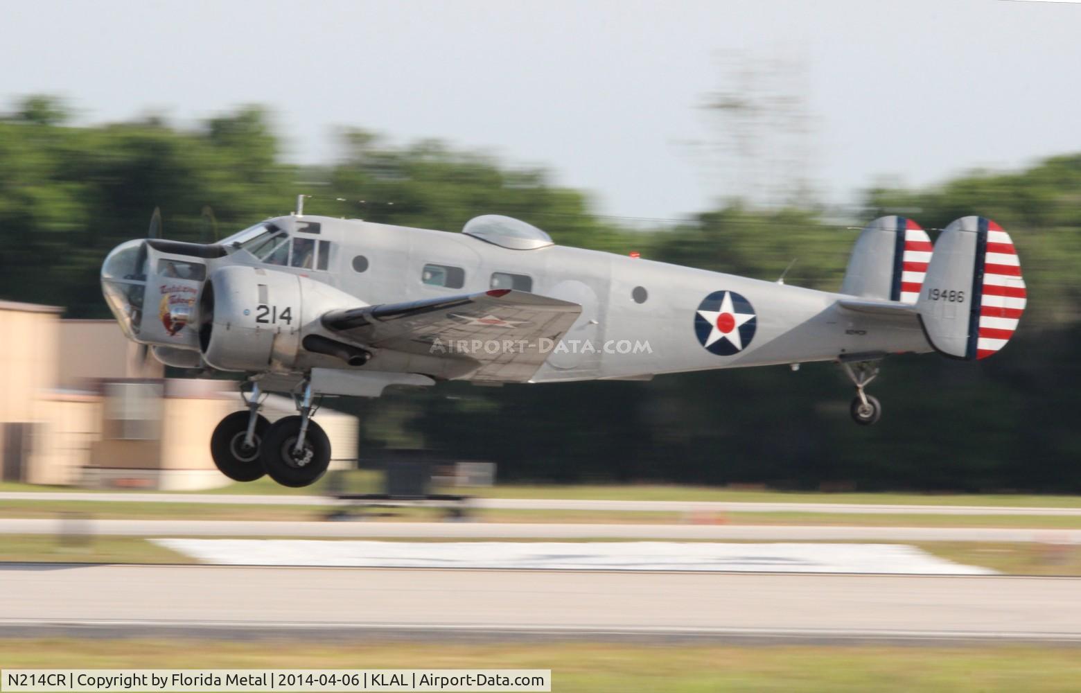 N214CR, 1958 Beech AT-11 Kansan C/N 912, SNF 2014