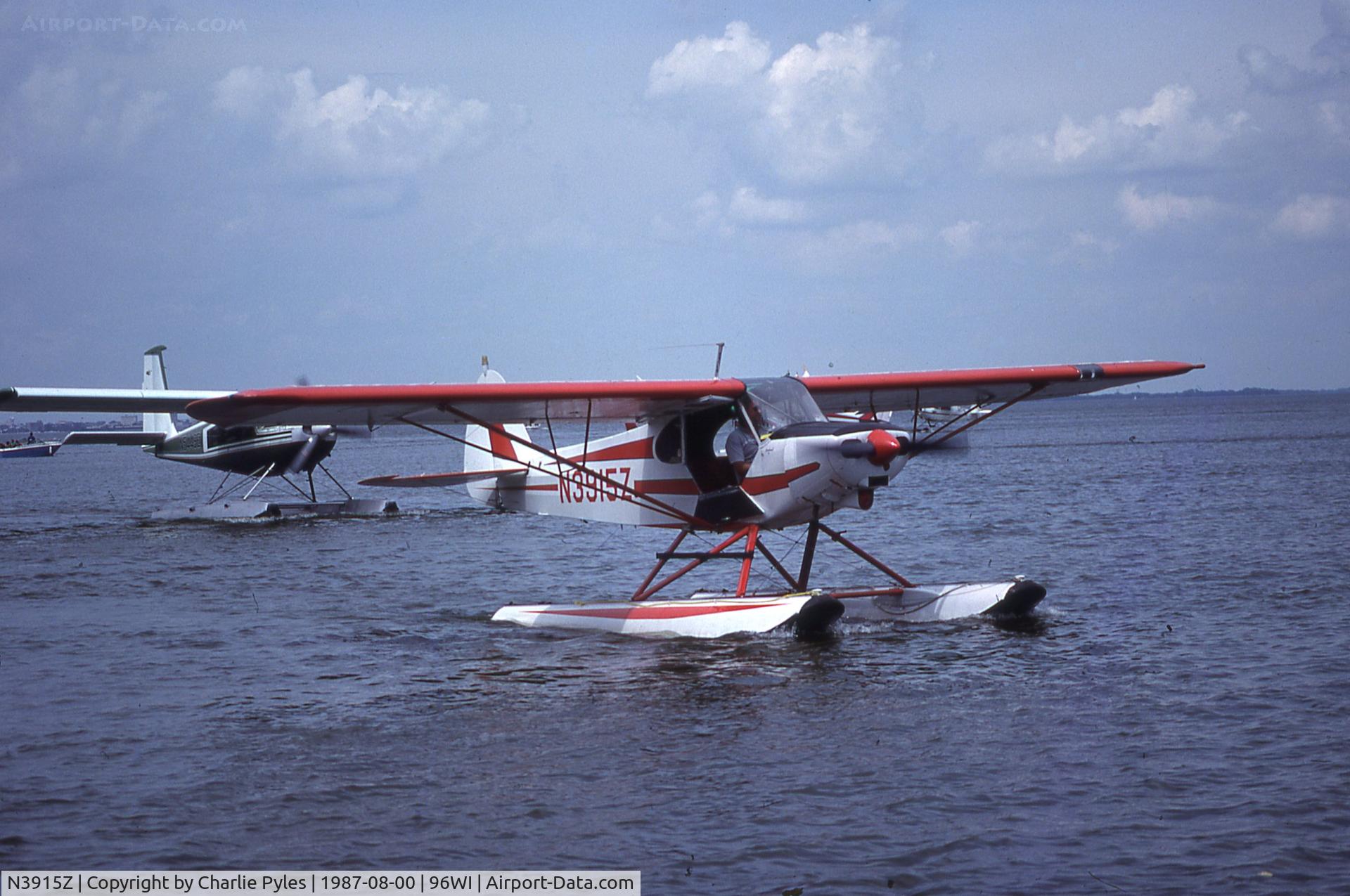 N3915Z, 1961 Piper PA-18-150 Super Cub C/N 18-7733, On Floats