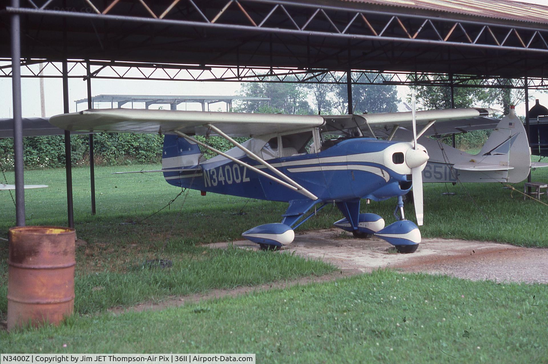 N3400Z, 1960 Piper PA-22-160 Tri Pacer C/N 22-7311, Air Pix