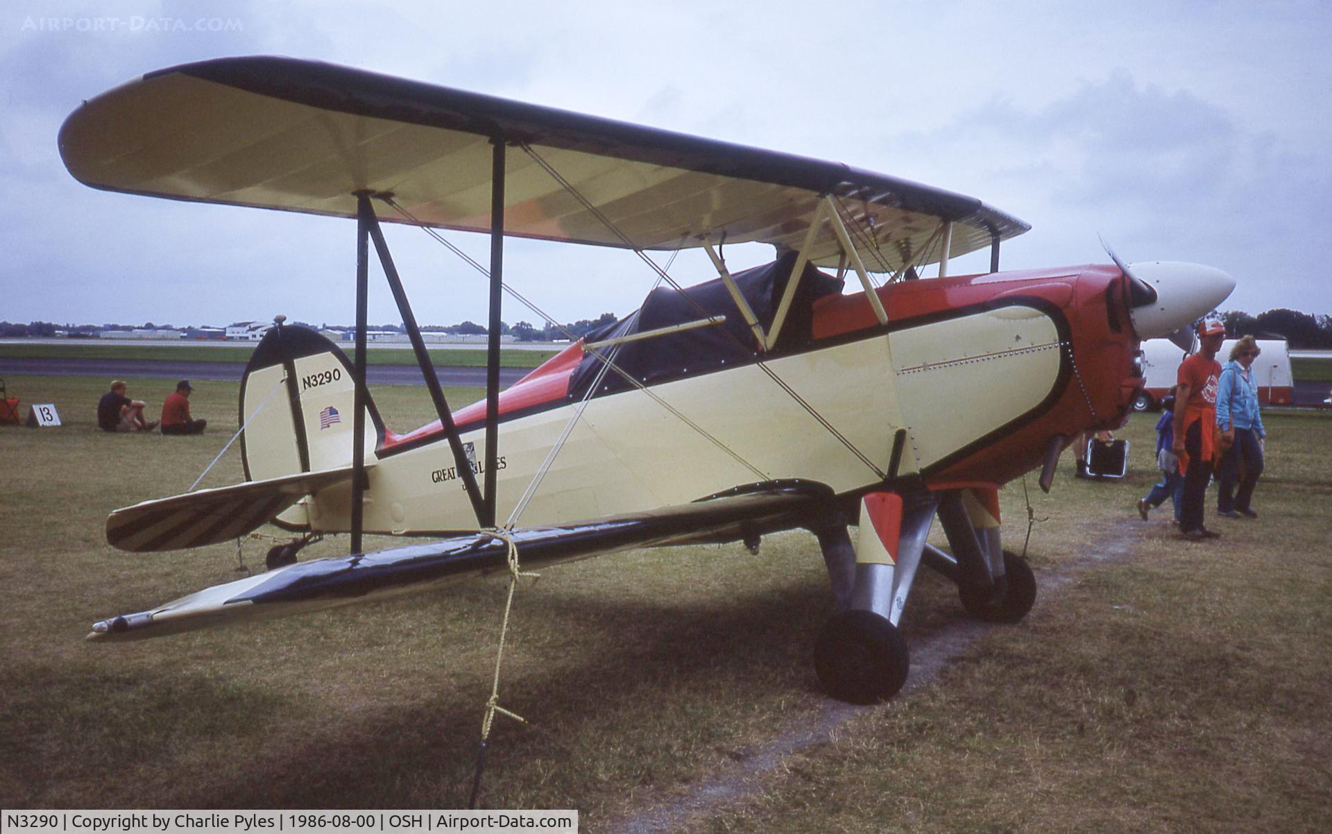N3290, 1970 Great Lakes 2T-1L Sport Trainer C/N 6830D-369, Air Pix