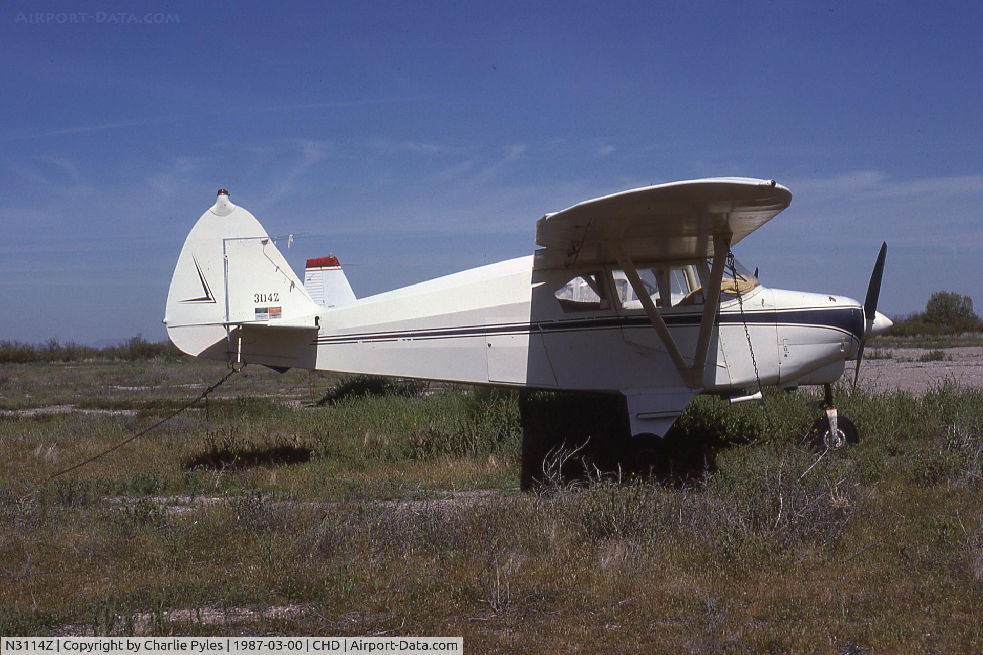 N3114Z, 1959 Piper PA-22-150 C/N 22-7059, Air Pix