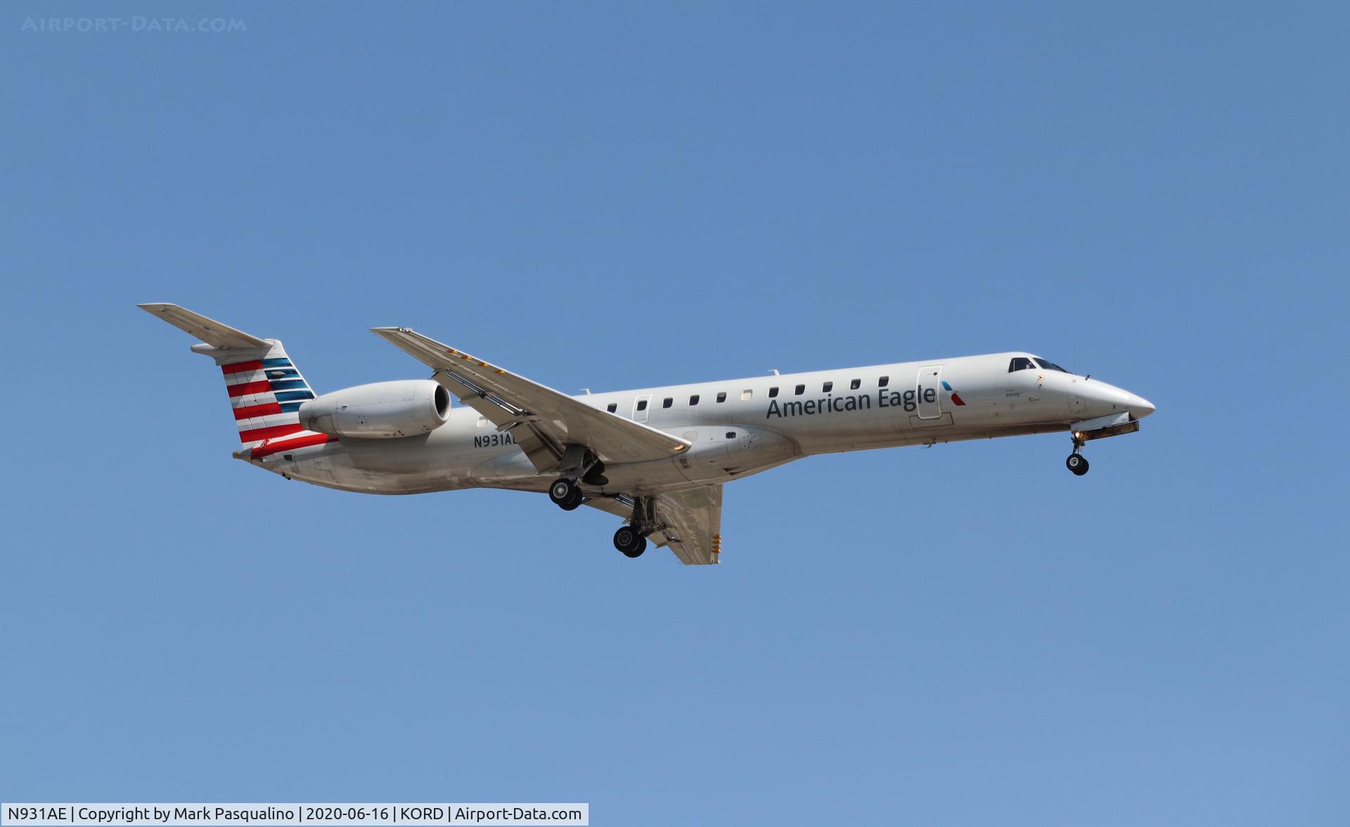 N931AE, 2005 Embraer ERJ-145LR (EMB-145LR) C/N 14500912, EMB-145LR