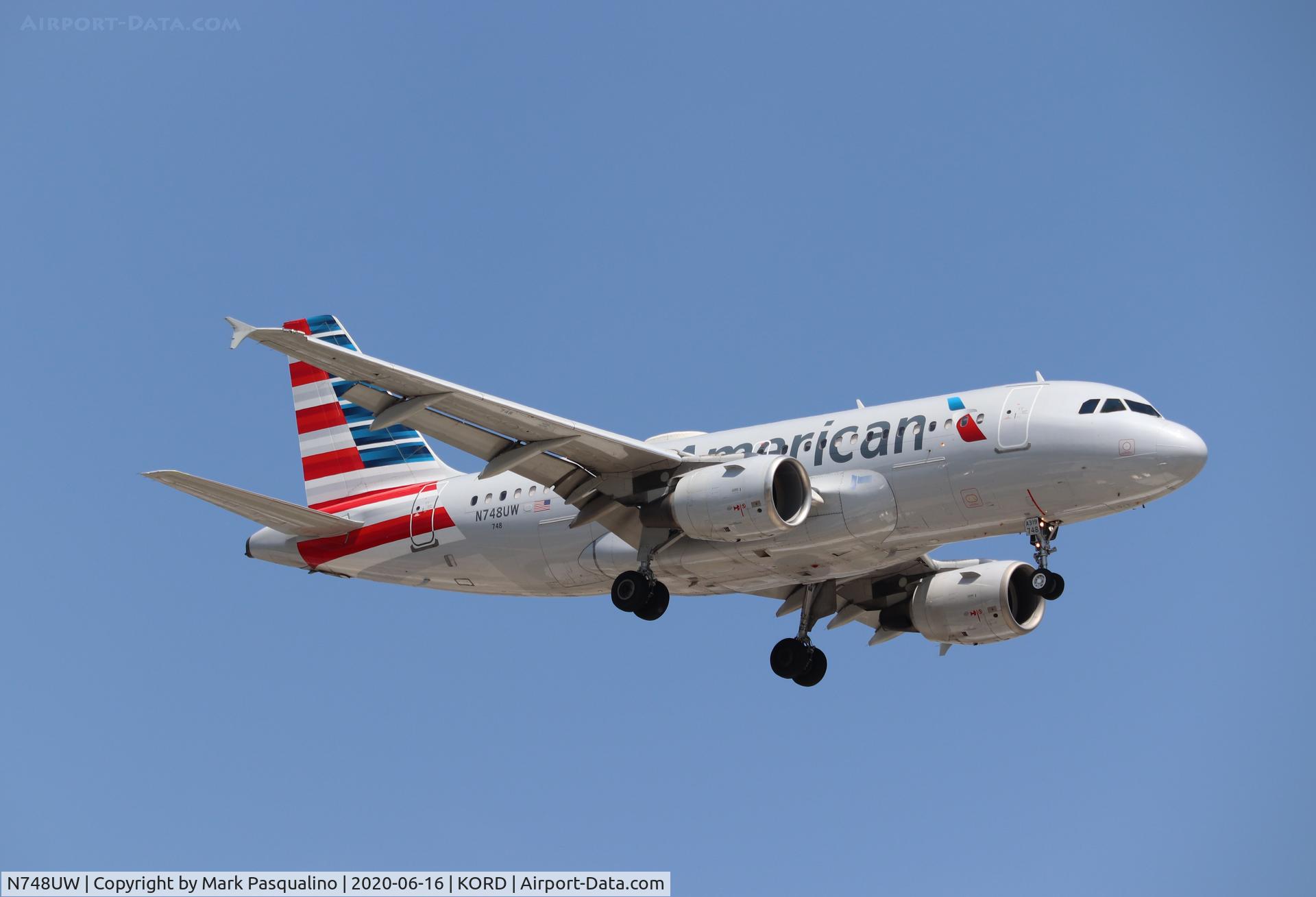 N748UW, 2000 Airbus A319-112 C/N 1311, Airbus A319-112