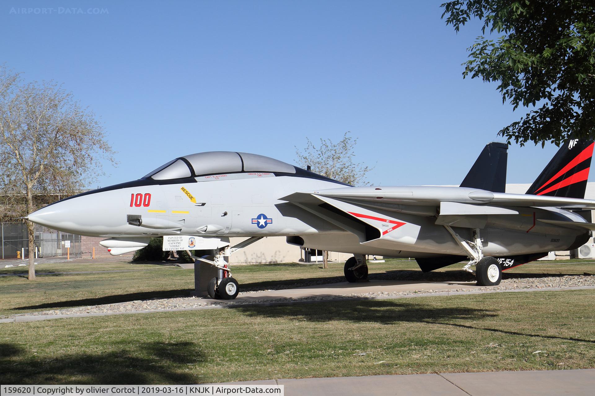159620, Grumman F-14A Tomcat C/N 167, march 2019