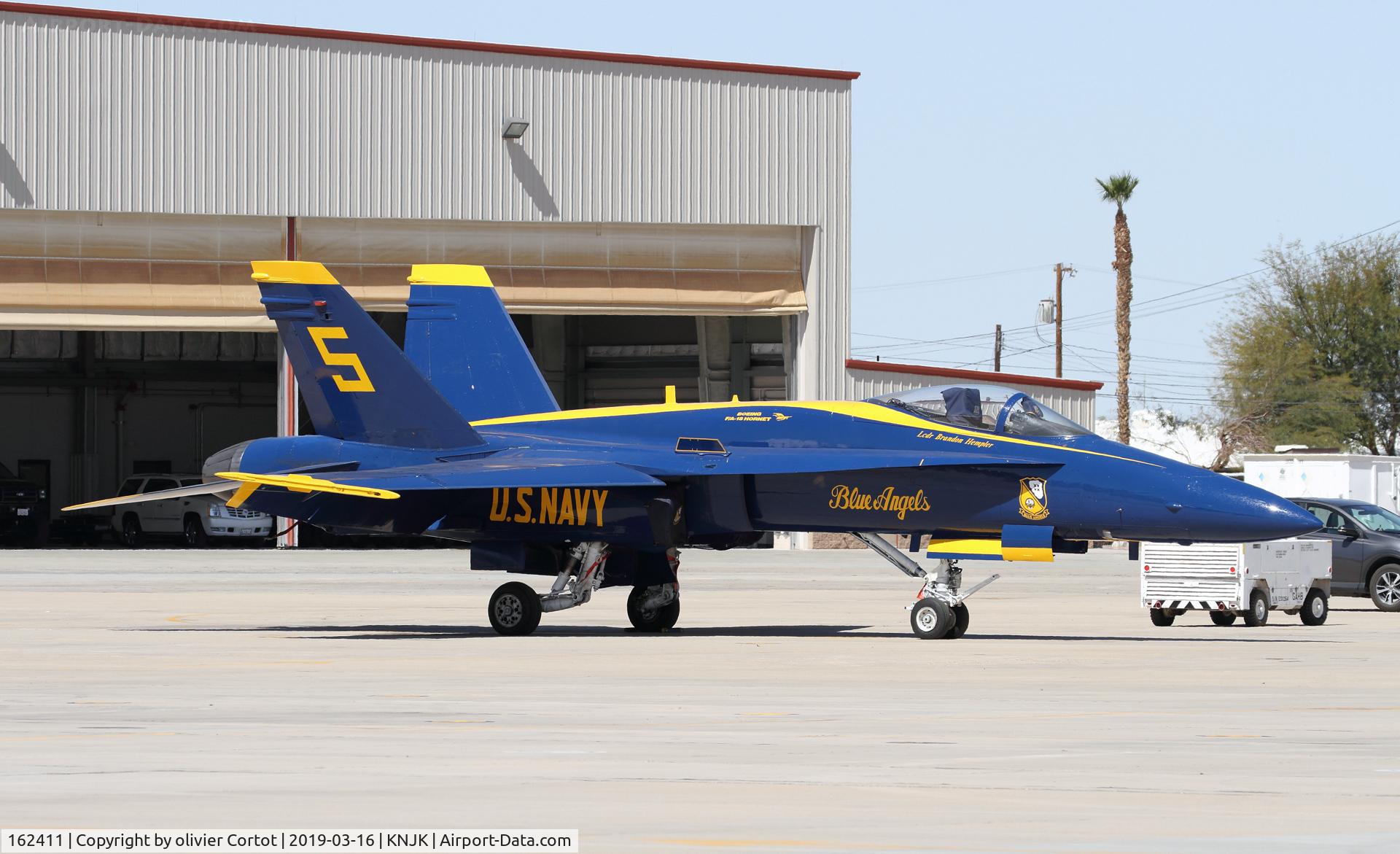 162411, McDonnell Douglas F/A-18A Hornet C/N 0243, 2019 El centro airshow