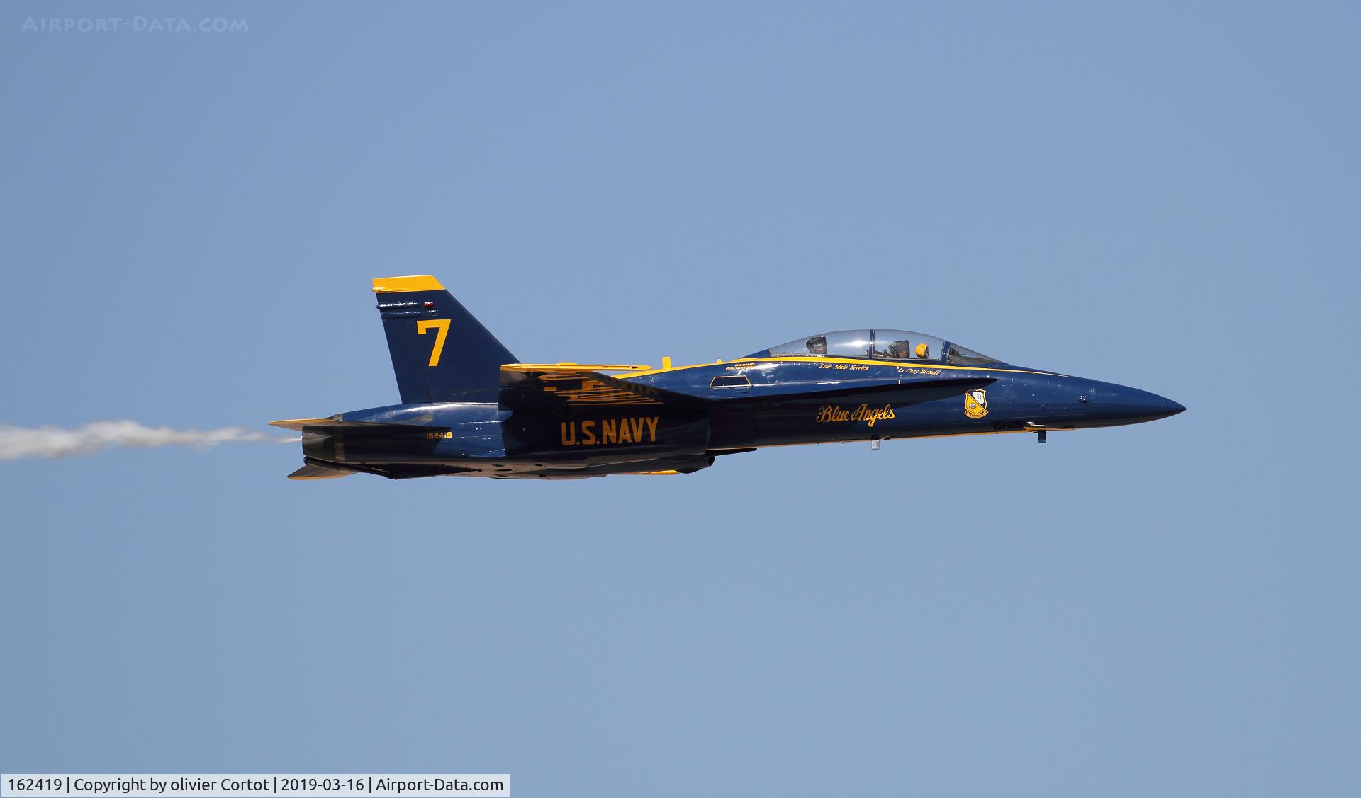 162419, McDonnell Douglas F/A-18B Hornet C/N 256/B051, 2019 airshow