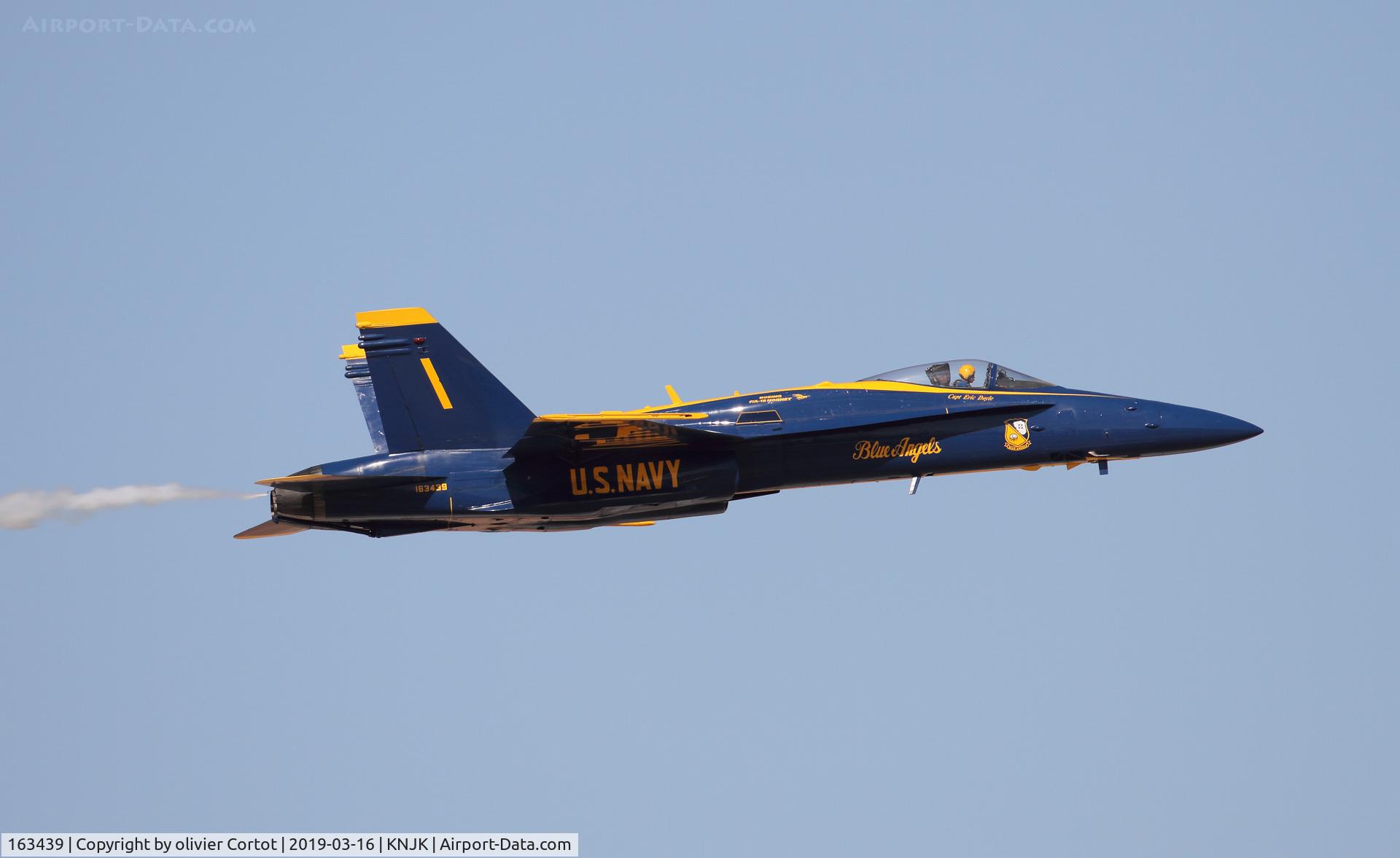 163439, 1987 McDonnell Douglas F/A-18C Hornet C/N 0639/C011, 2019 airshow
