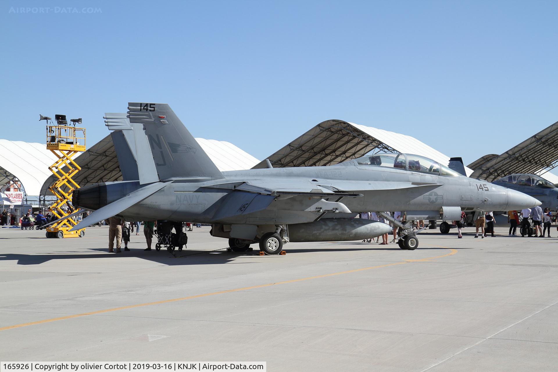 165926, Boeing F/A-18F Super Hornet C/N F072, 2019 airshow