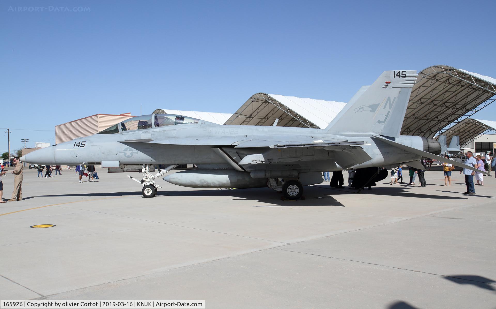 165926, Boeing F/A-18F Super Hornet C/N F072, 2019 airshow