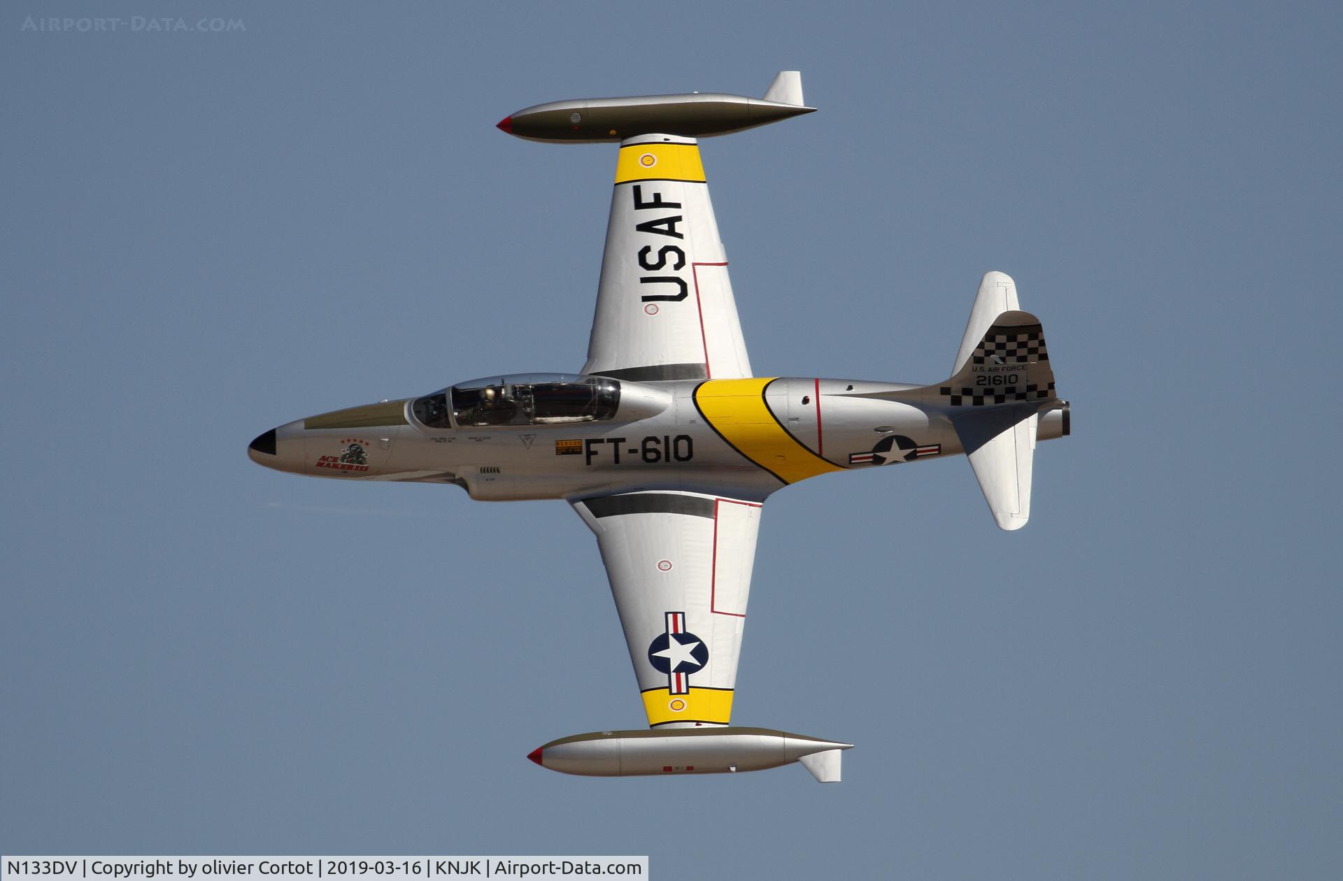 N133DV, 1959 Canadair CT-133 Silver Star 3 C/N T33-610, 2019 airshow