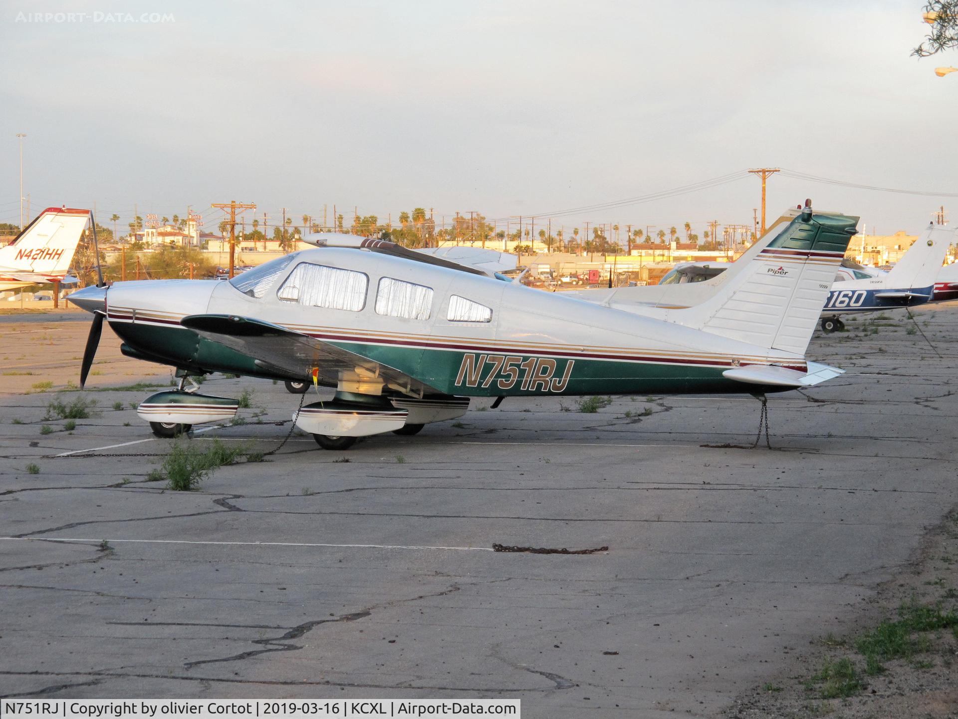 N751RJ, 1980 Piper PA-28-236 Dakota C/N 28-8011108, 03/2019