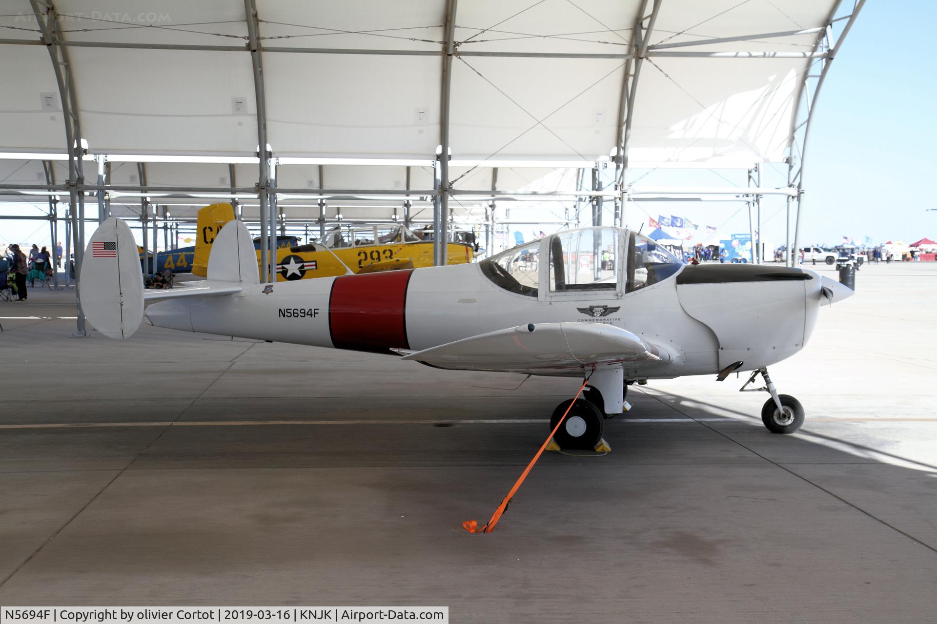 N5694F, 1966 Alon A2 Aircoupe C/N A-194, 2019 airshow