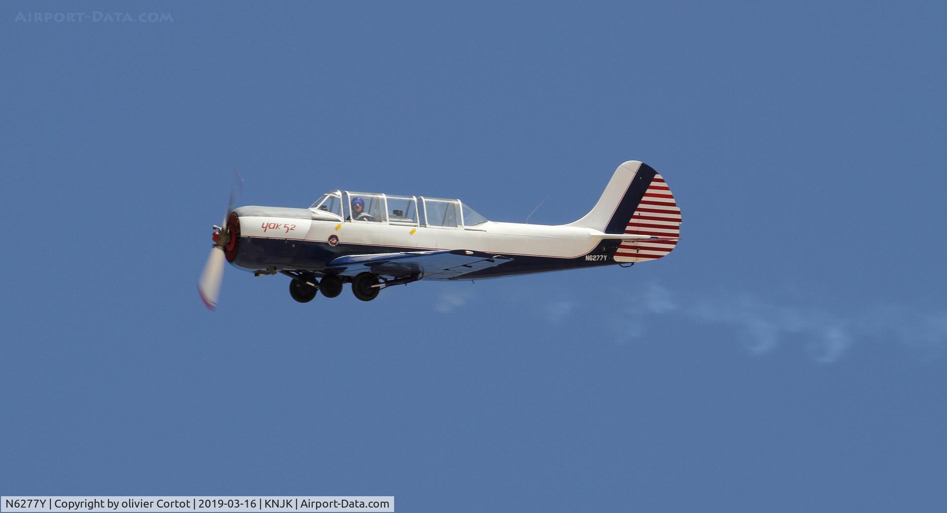 N6277Y, 1982 Yakovlev (Aerostar) Yak-52 C/N 821905, 2019 airshow