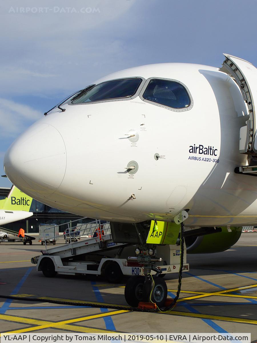YL-AAP, 2019 Airbus A220-300 C/N 55051, 