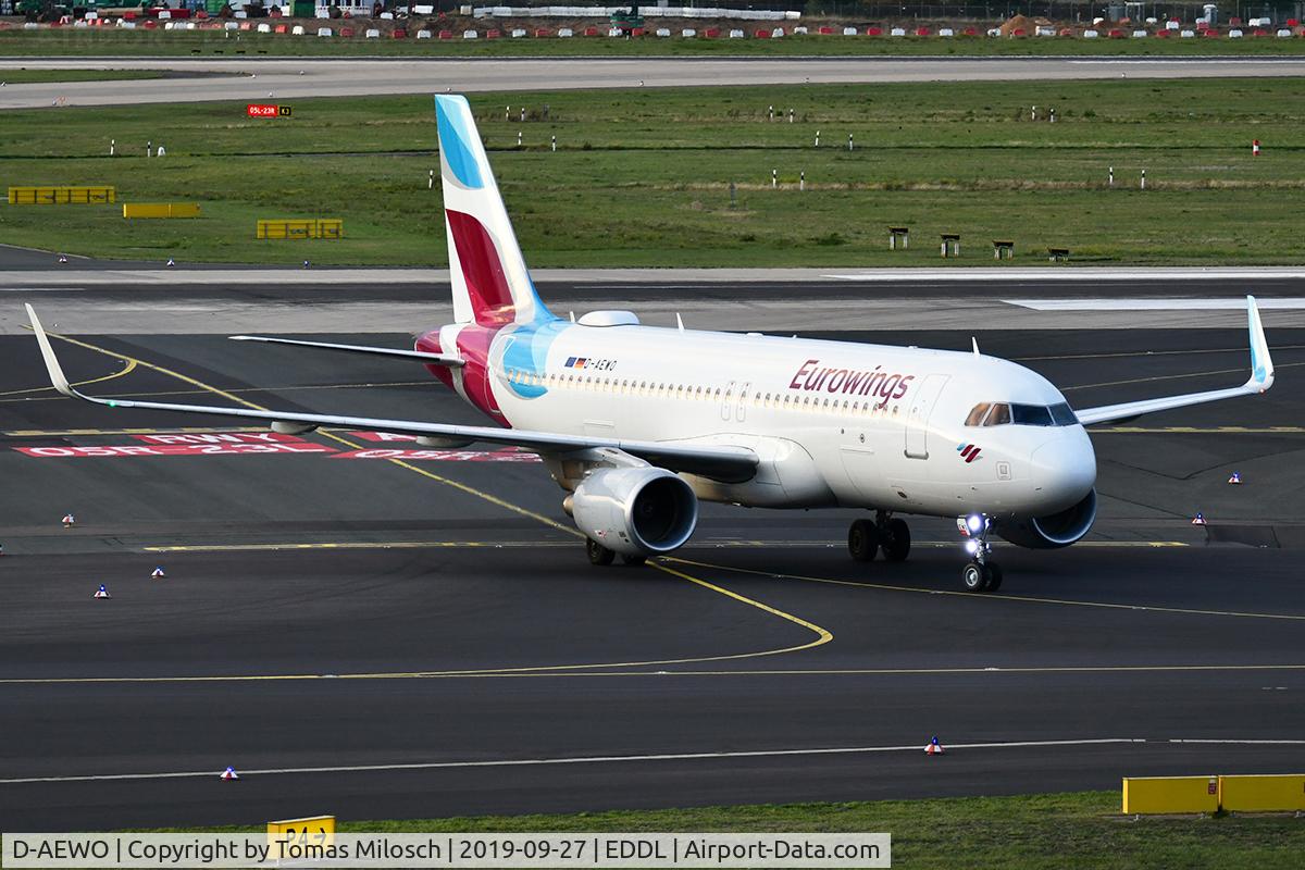 D-AEWO, 2016 Airbus A320-214 C/N 7394, 