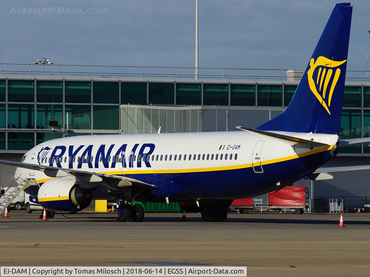 EI-DAM, 2003 Boeing 737-8AS C/N 33719, 