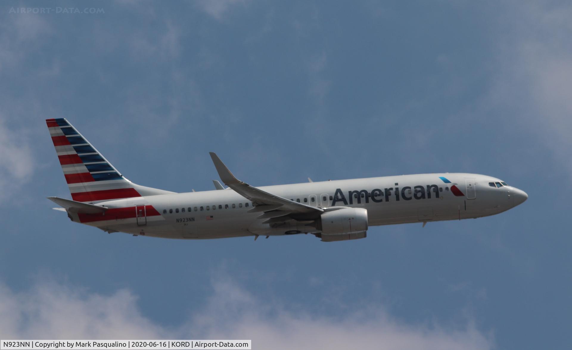 N923NN, 2013 Boeing 737-823 C/N 31167, Boeing 737-823