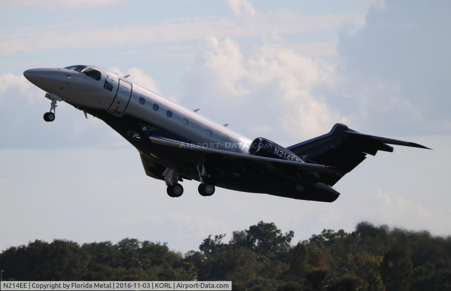 N214EE, 2016 Embraer EMB-545 Legacy 450 C/N 55010007, NBAA 2016