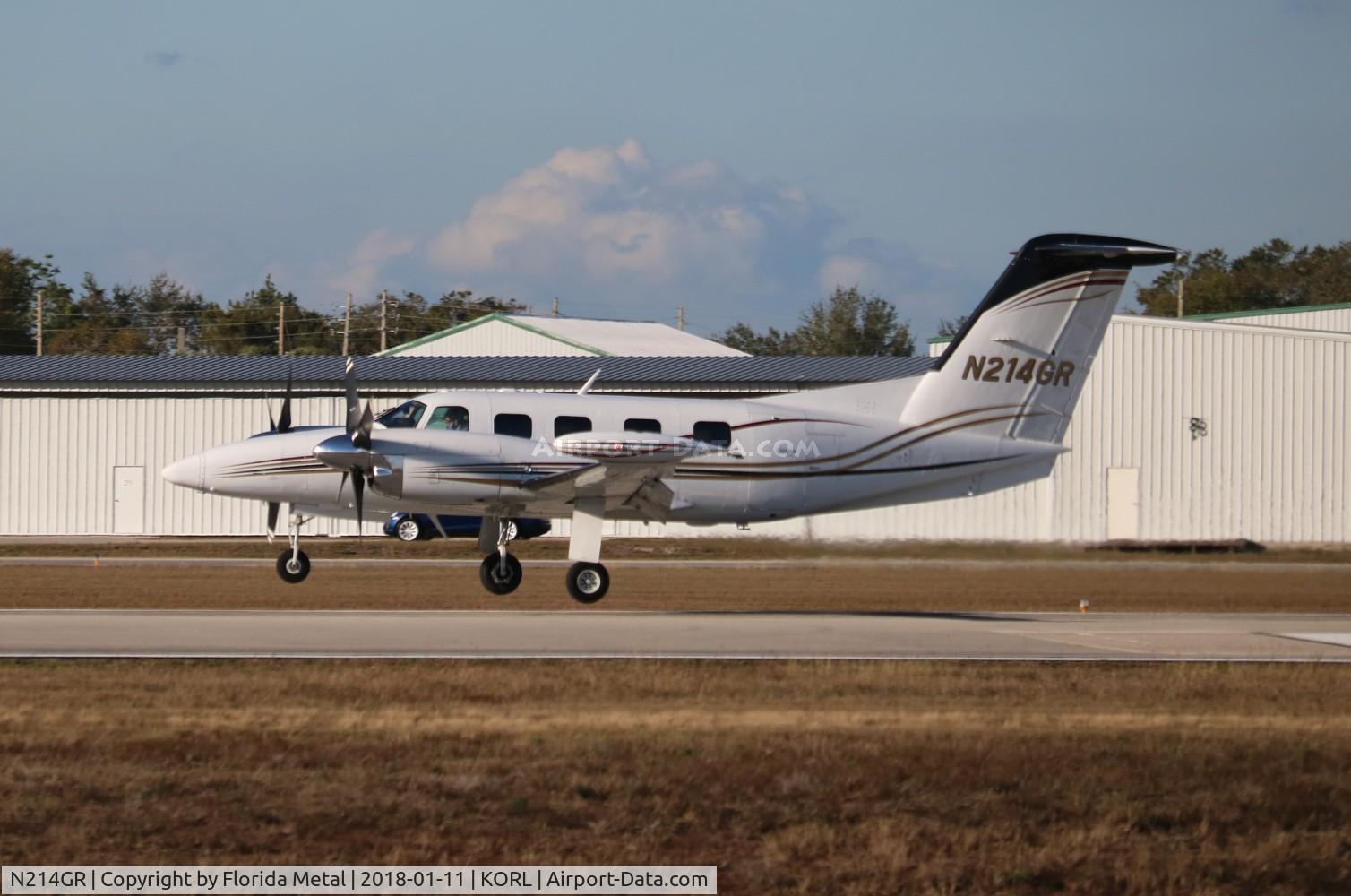 N214GR, 1984 Piper PA-42-1000 Cheyenne IV C/N 42-5527011, ORL 2018