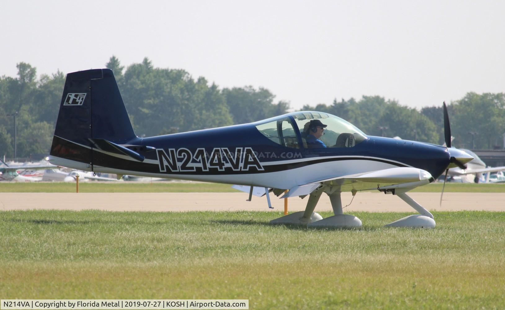 N214VA, 2012 Vans RV-14A C/N 140001, OSH 2019