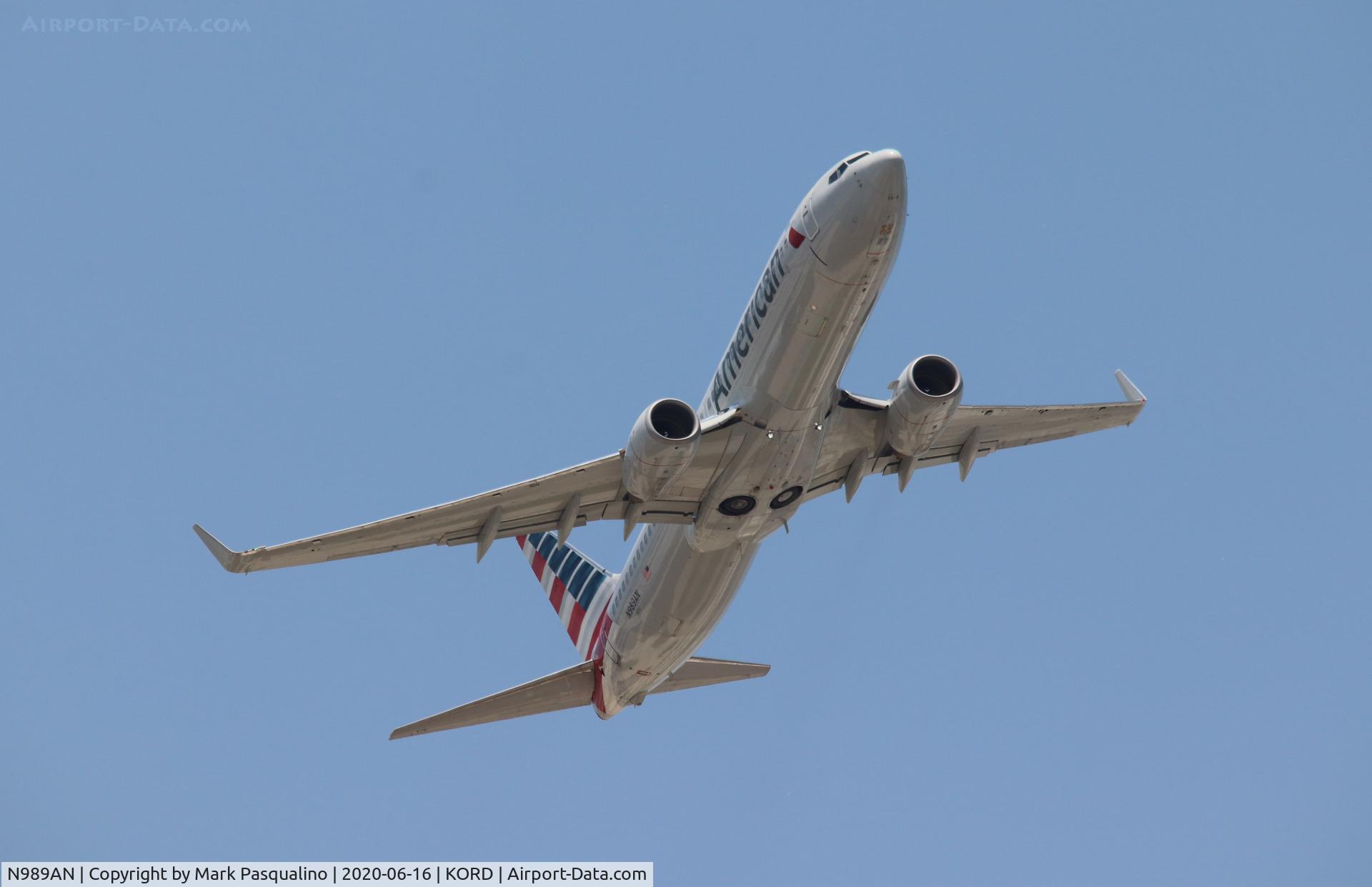 N989AN, 2009 Boeing 737-823 C/N 33205, Boeing 737-823