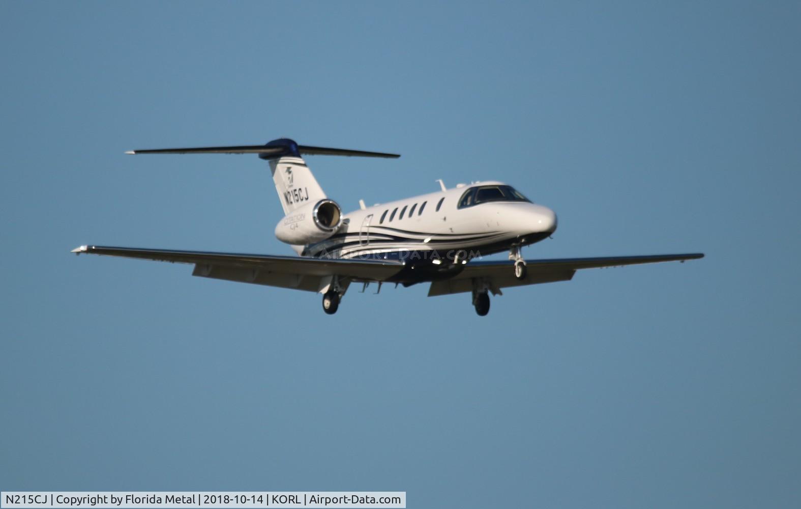 N215CJ, 2016 Cessna 525C CitationJet CJ4 C/N 525C-0215, NBAA 2018